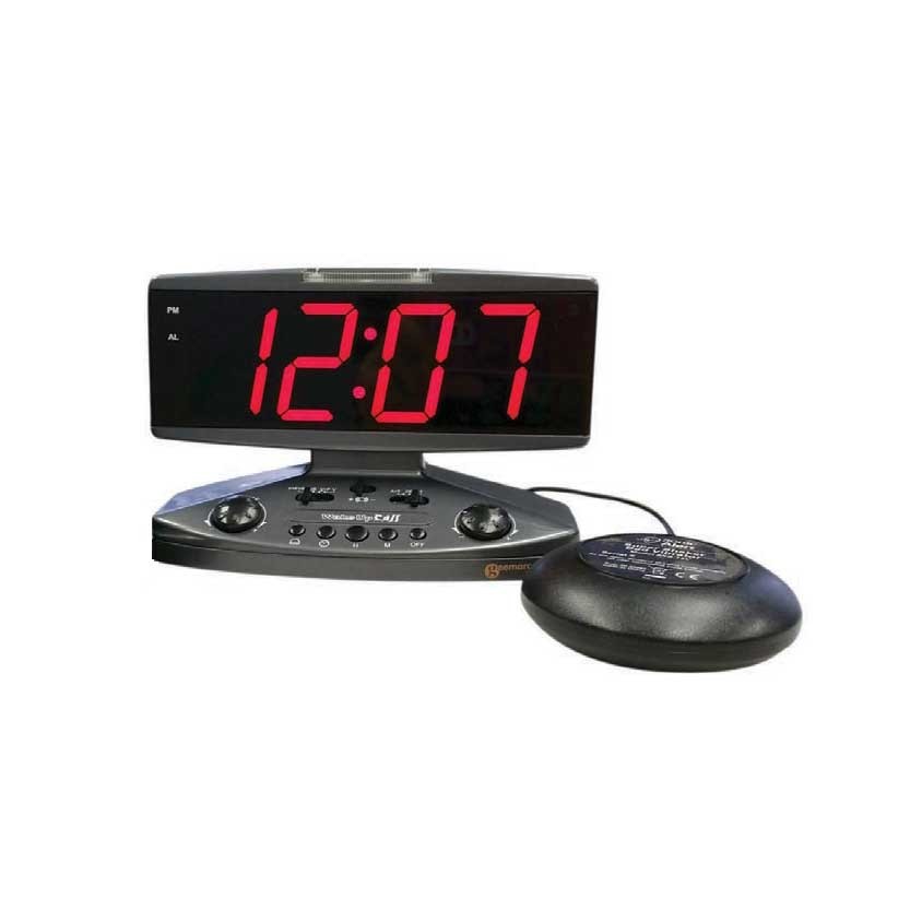 Geemarc Wake Up Call Amplicall500 Alarm, Alarm Clock That Shakes Bed
