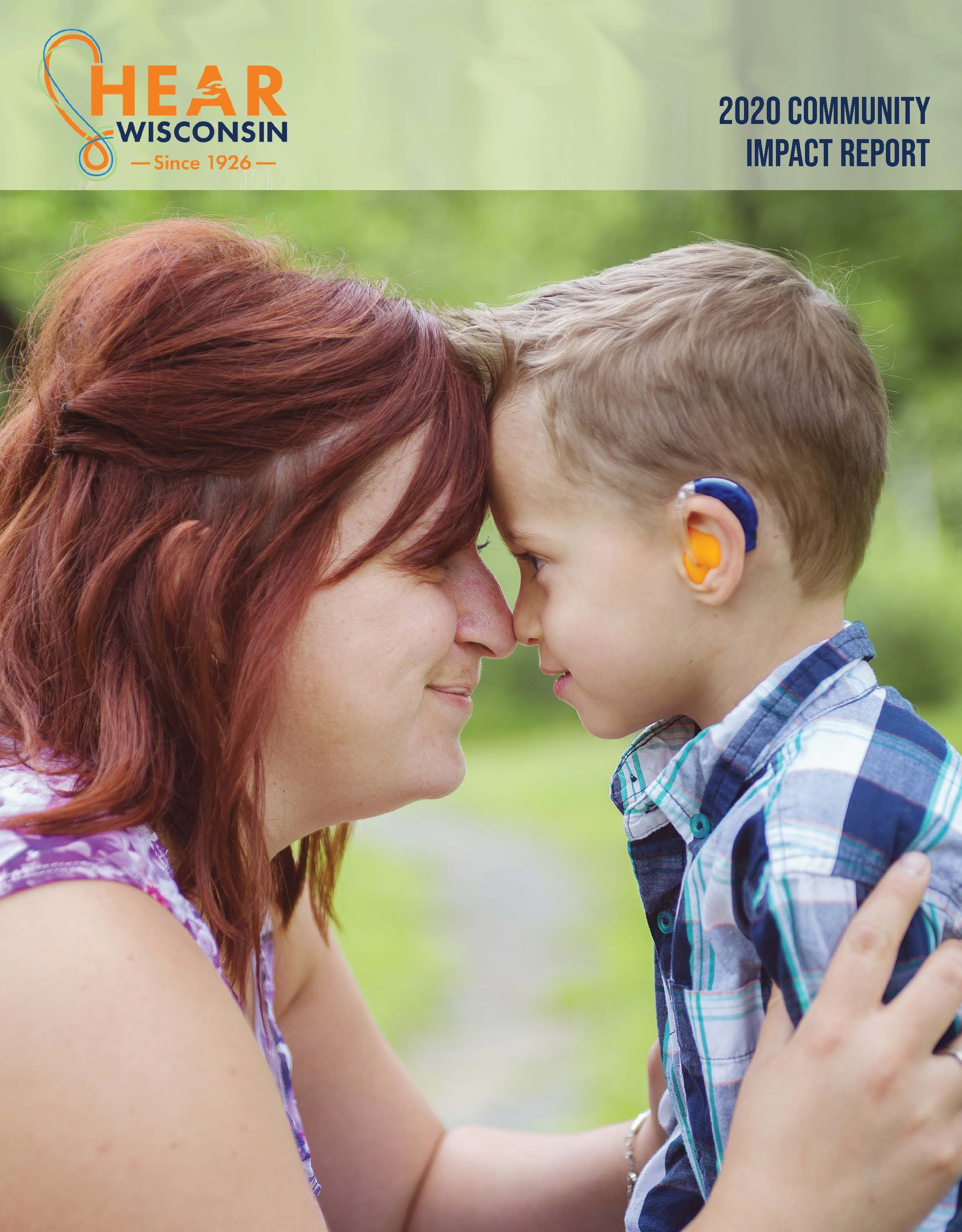 2020 HEAR Wisconsin Annual Impact Report