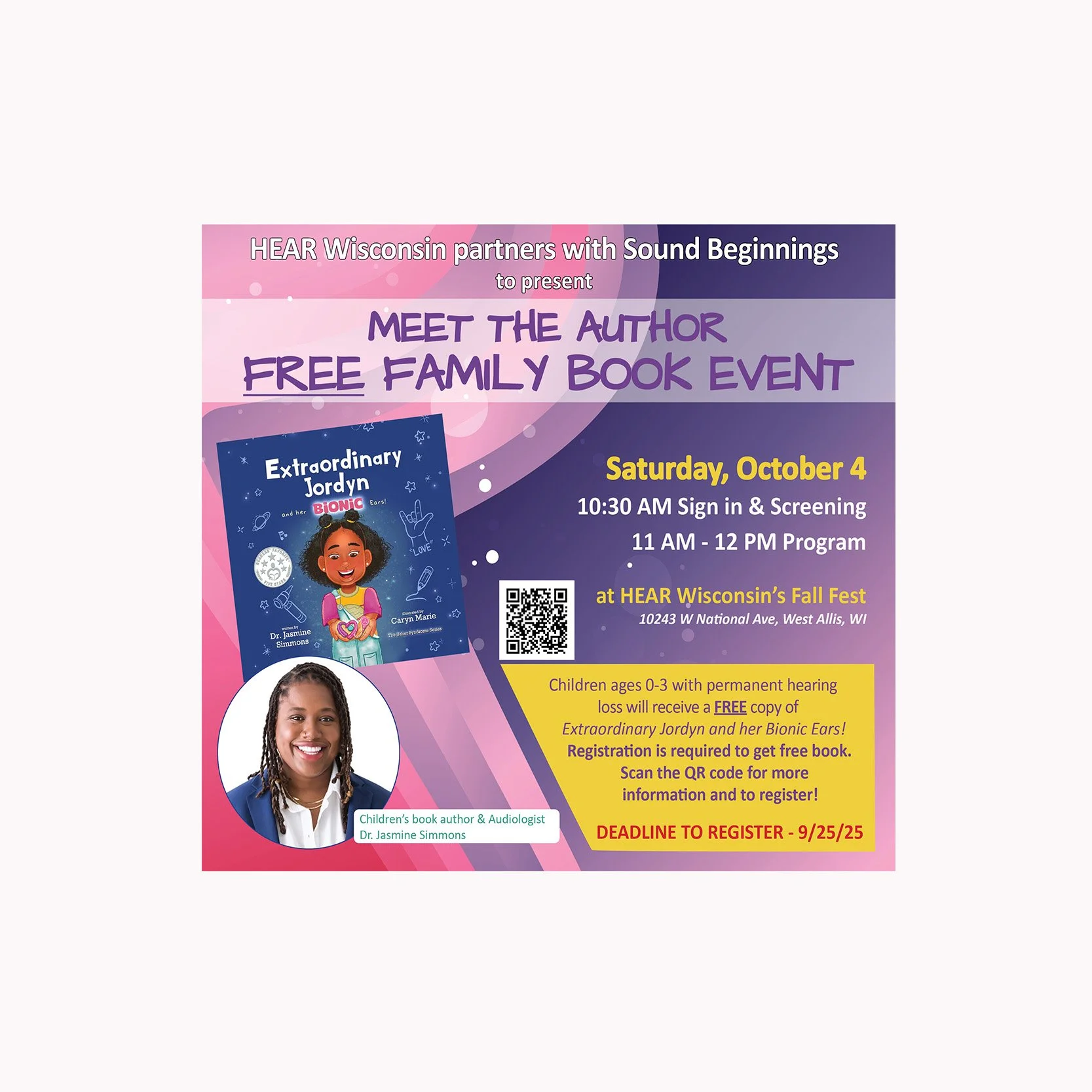 Meet the Author Free Family Book EVent