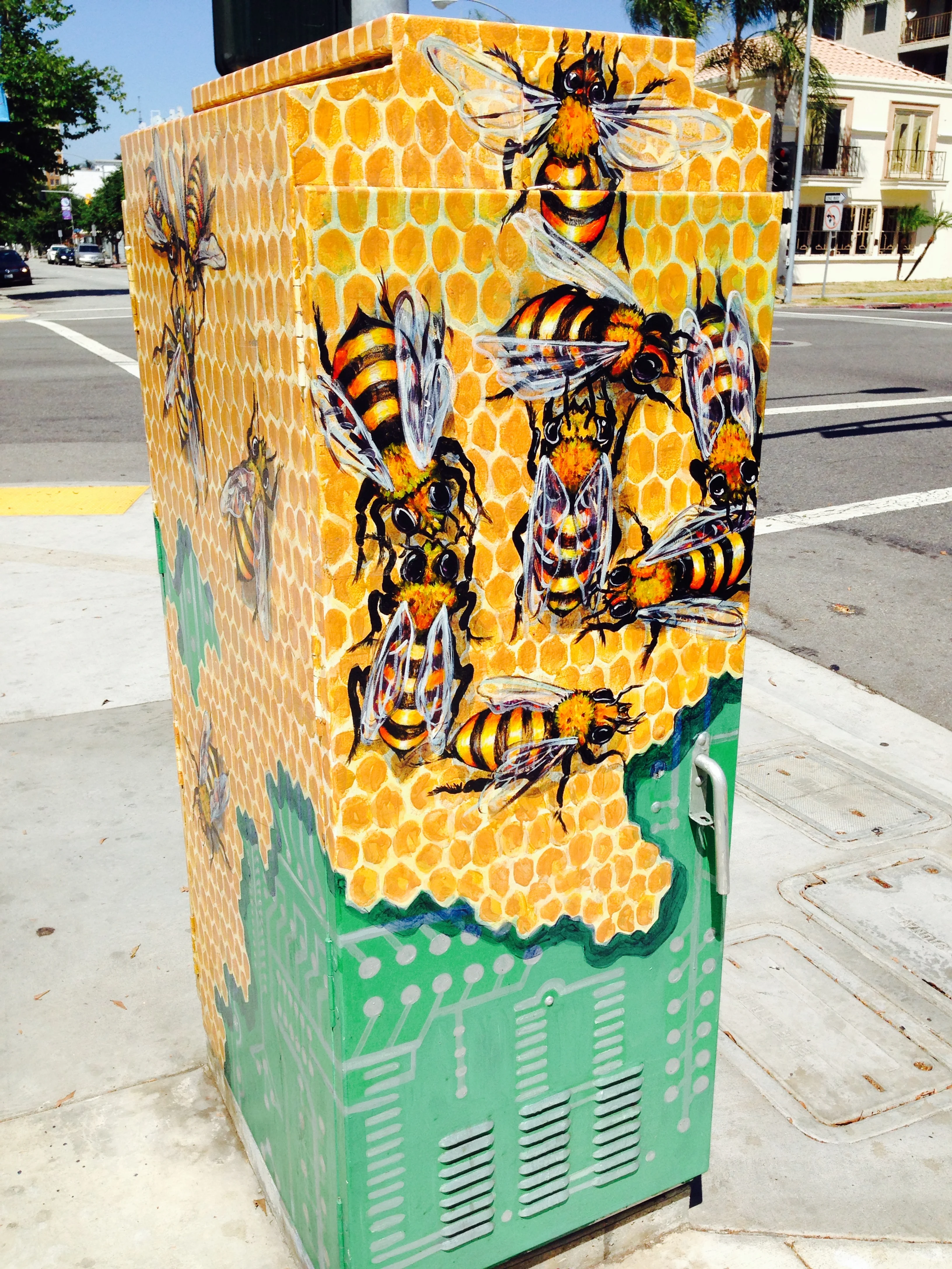 Bees are physically small, but are such a big part of everyday life. They are responsible for sustaining our natural food sources and pollination. 