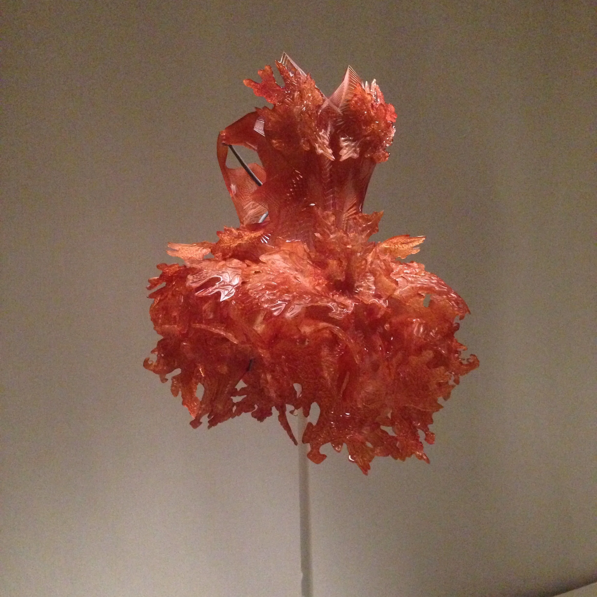 Iris Van Herpen 3D printed dress