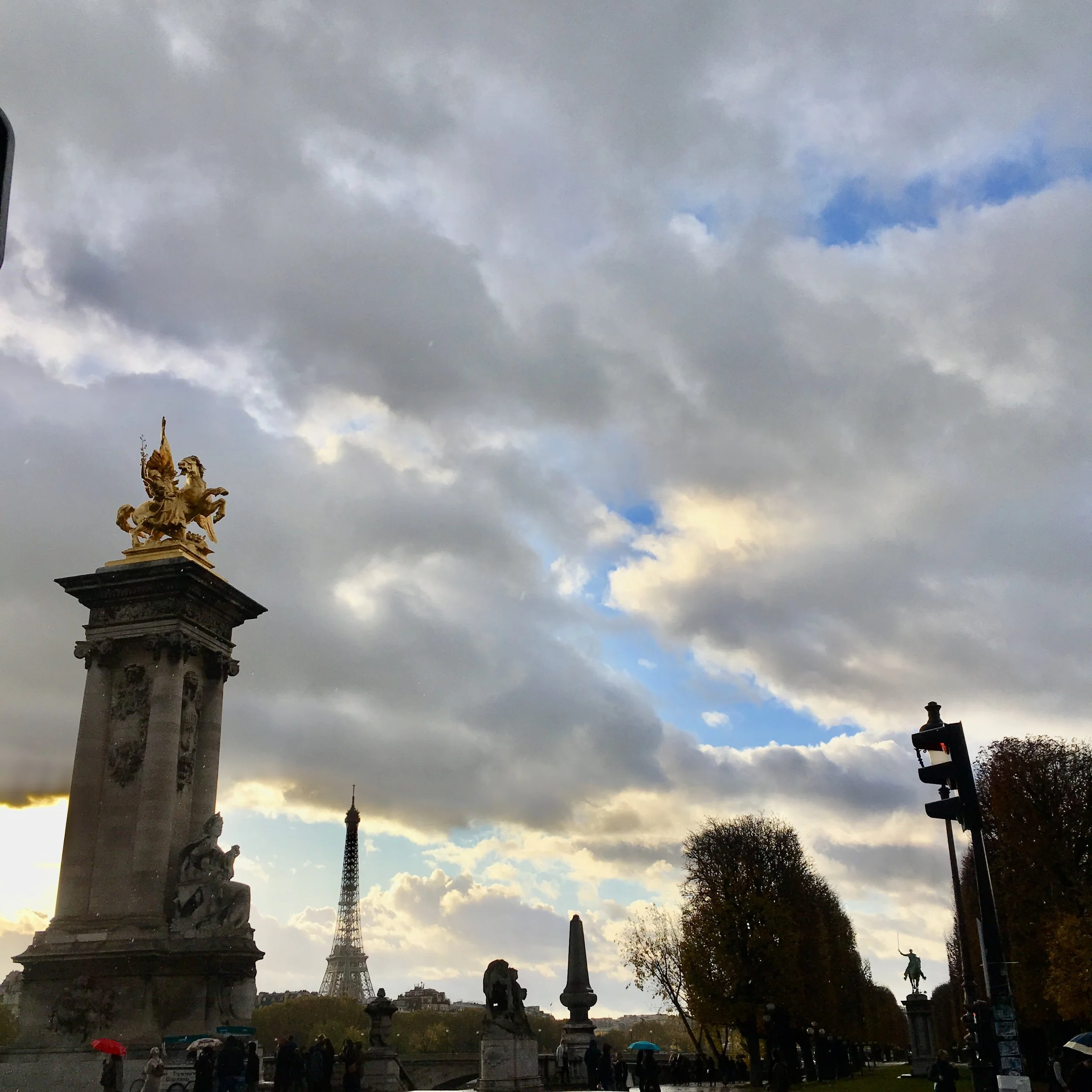 On the walk back from the Tower