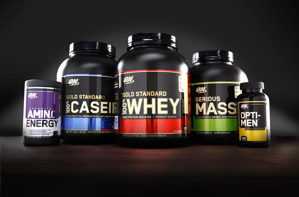 Optimum Nutrition Brand Packaging
