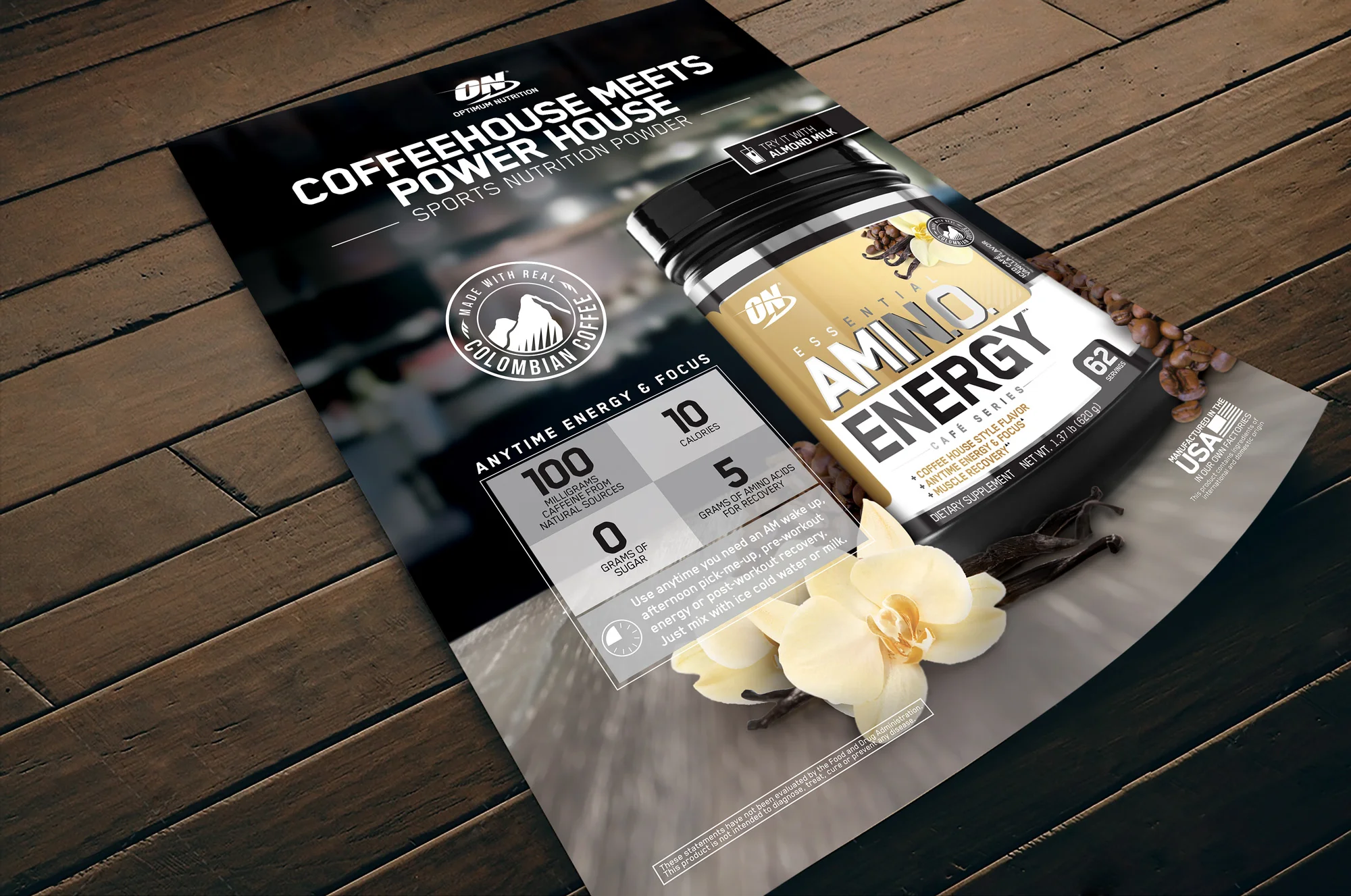 Optimum Nutrition Print Ad