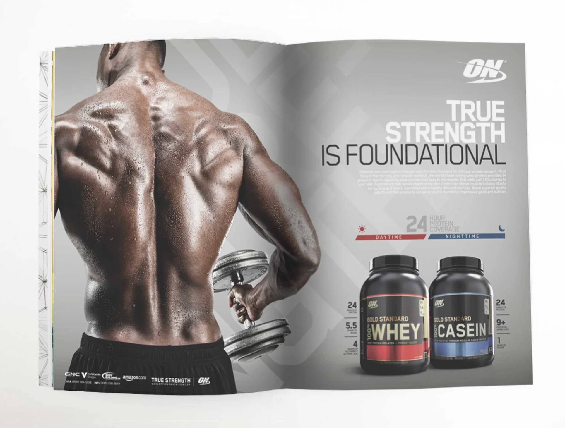 Optimum Nutrition Print Ad
