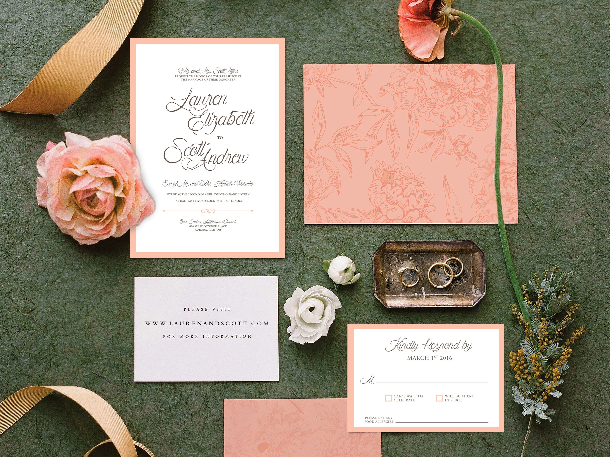 Wedding Invitation Package