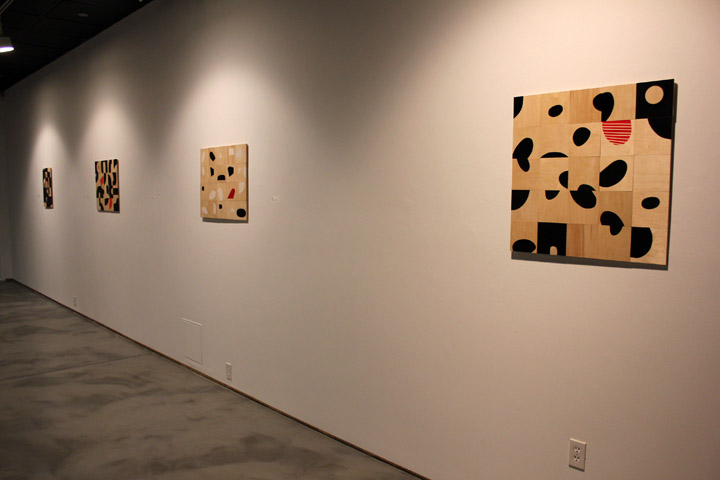  Installation view of dis/Order solo exhibition at  Vernon Public Art Gallery . January-March 2014 