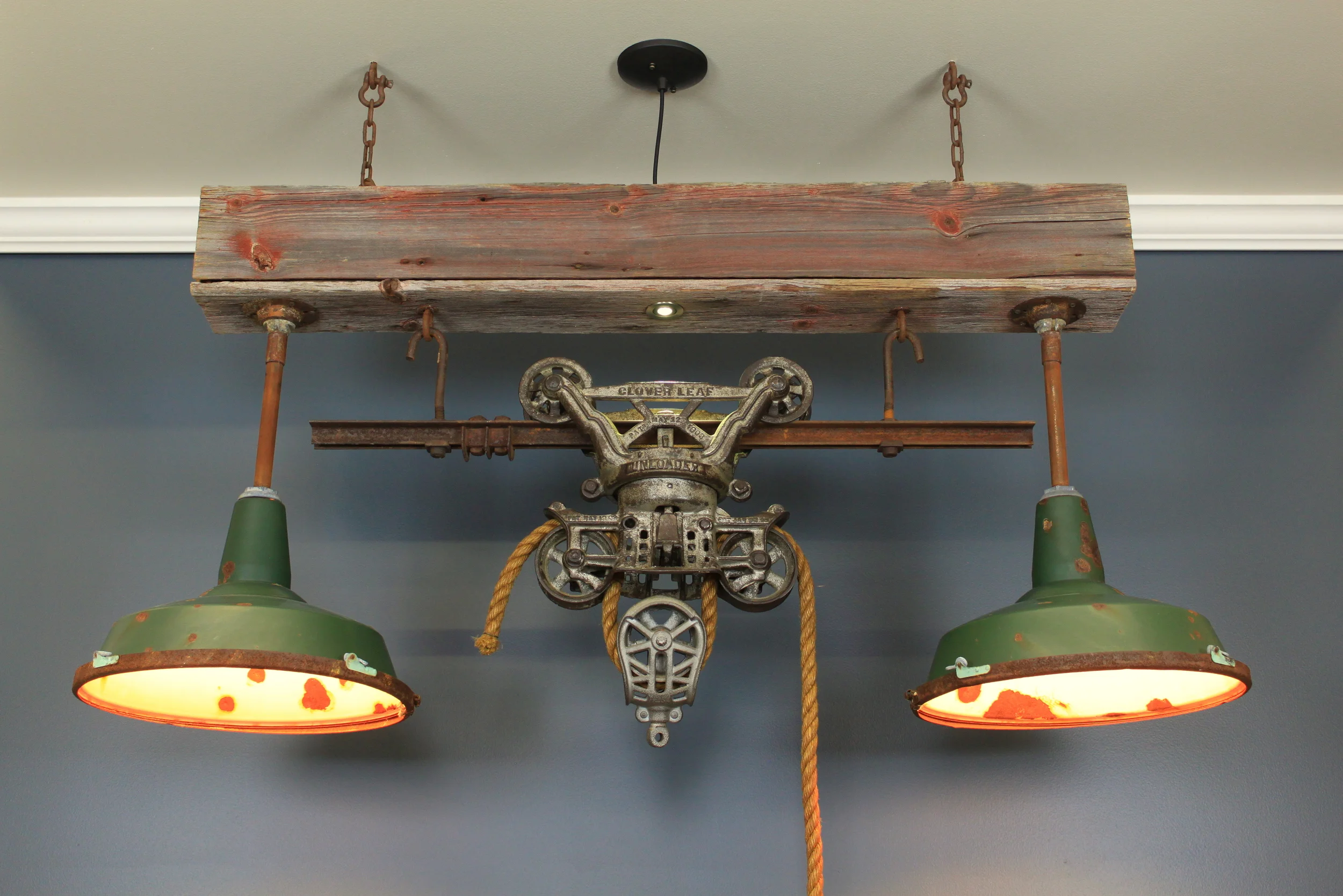 barnwood pool table light
