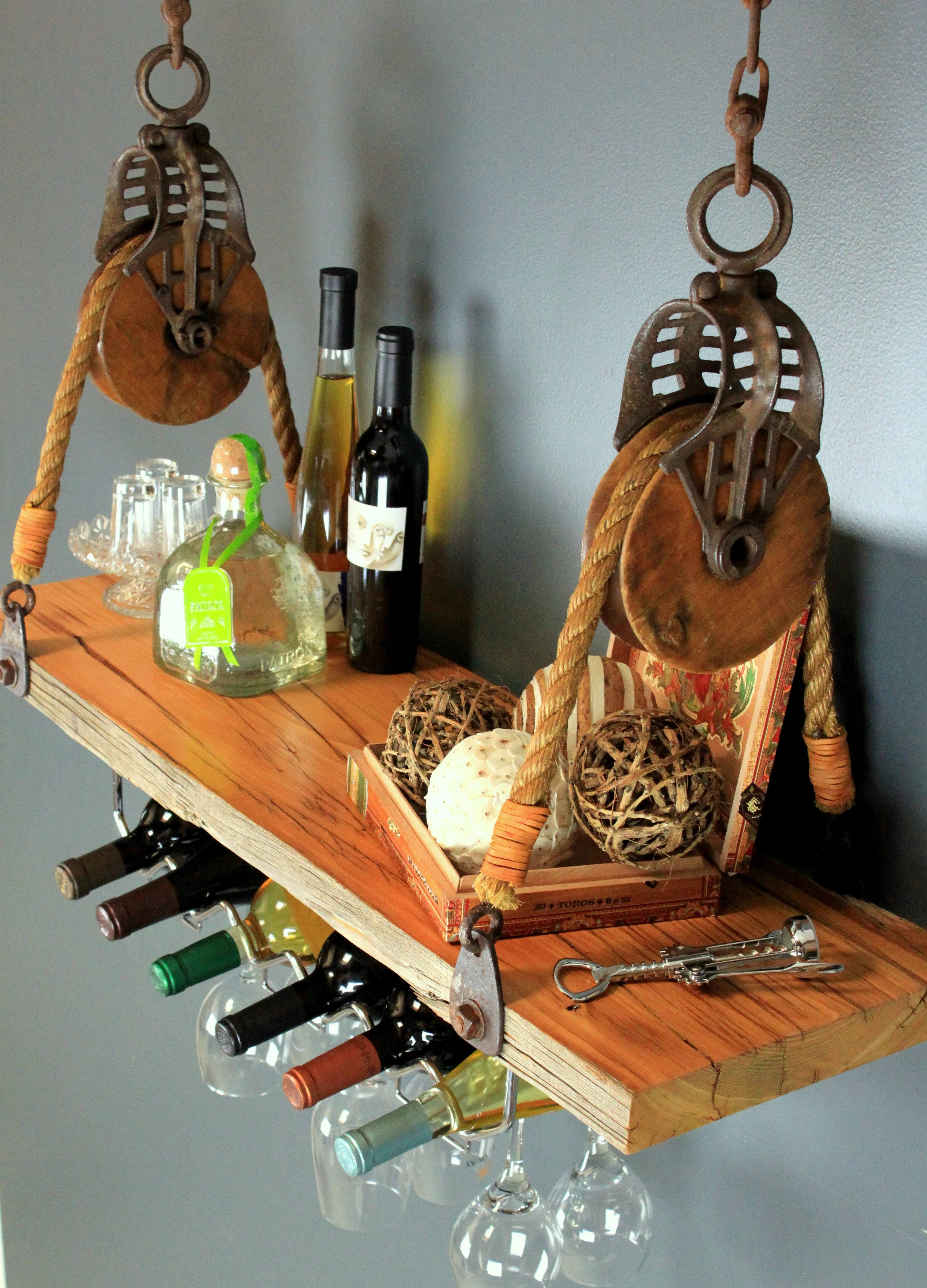Hanging Wine Rack