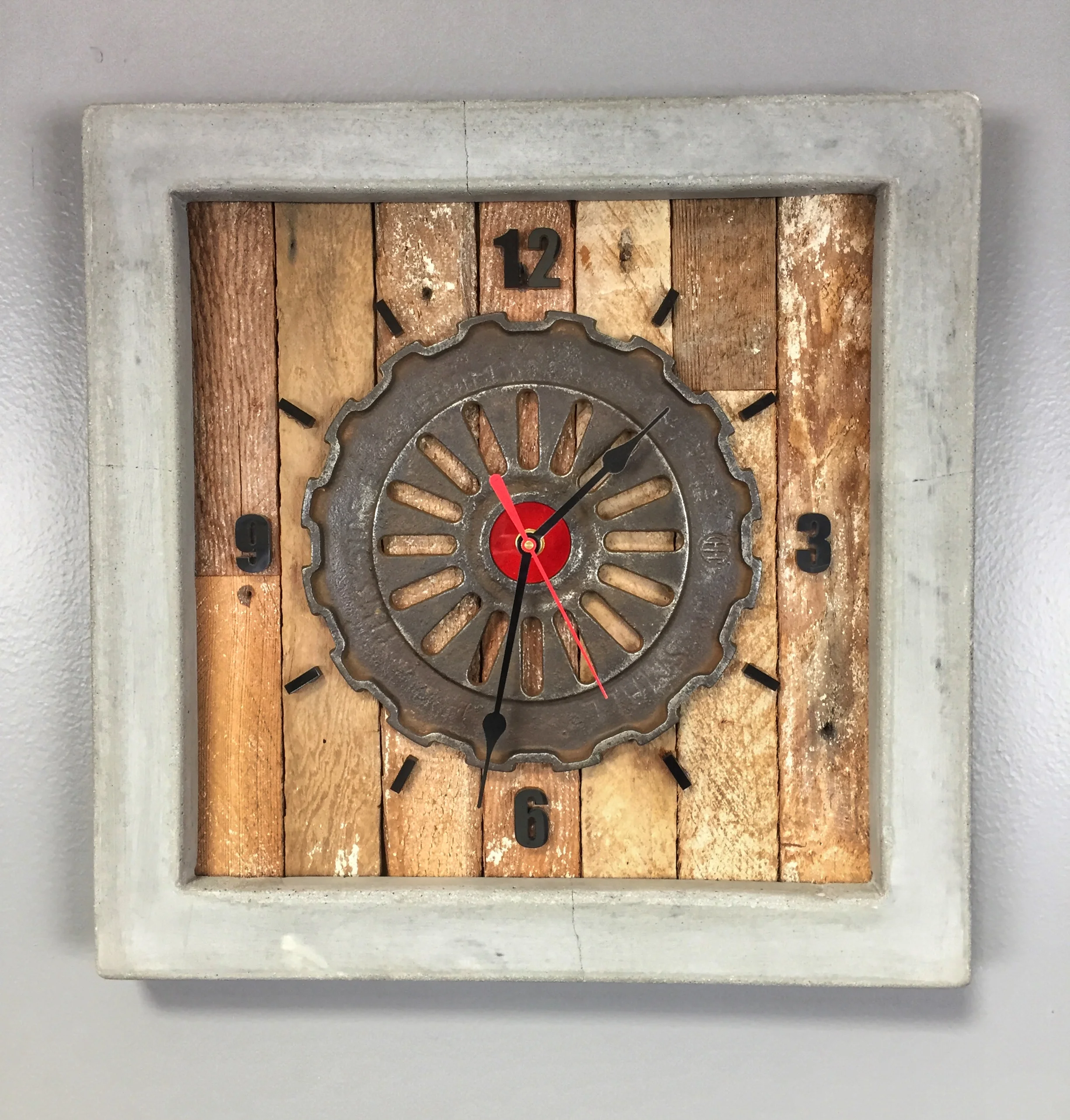 Seed Plate Clocks