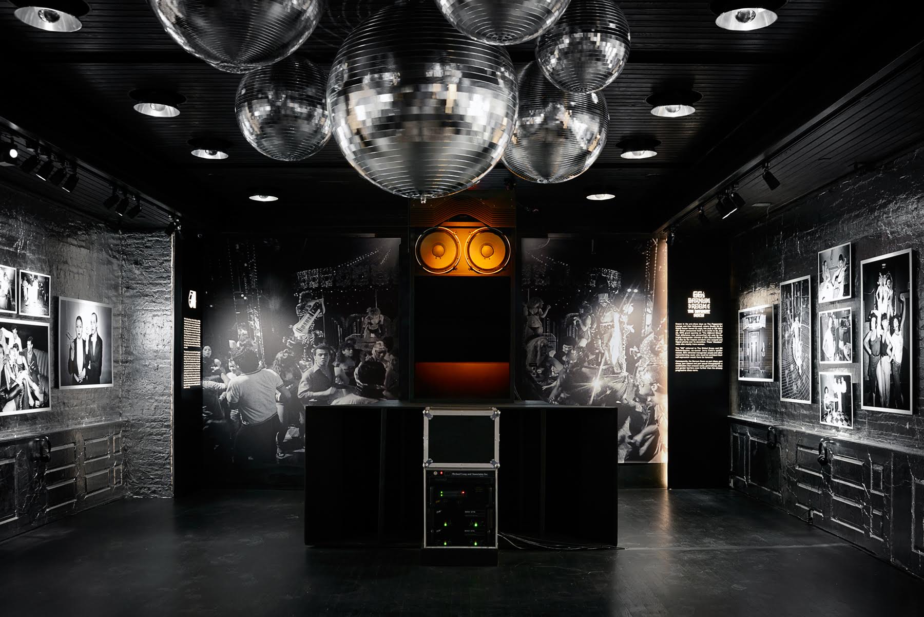 Night Fever: New York Disco 1977–1979, The Bill Bernstein Photographs explores the sexually and socially radical multiculturalism embraced by the New York disco clubs of the late ‘70s. The exhibition assembles 40 photographs from Bill Bernstein, taken from 1977 to 1979, accompanied by audio interviews, in an immersive installation that invites viewers to experience the freedom and intoxication of the disco era. Highlighted clubs include: GG’s Barnum Room, Le Clique, Xenon, Studio 54, Ice Palace, Crisco Disco, Paradise Garage, Electric Circus, The Fun House, and Hurrah. The unique context of these clubs allowed for unprecedented interaction between groups — straights danced with gays, whites with blacks and Latinos, young with old, and rich with poor. By publicly embracing alternate and previously hidden identities, these pioneers created revolutionary boundary-crossing communities of possibility and joy, paving the way for a future culture of inclusivity. Night Fever is an immersive experience, designed as a pop-up disco complete with an original Richard Long Audio System (infamously associated with clubs like Studio 54 and Paradise Garage) along with guest appearances by disco-era DJs. Listen to exclusive my mixes made for concept development and promotion of this exhibition