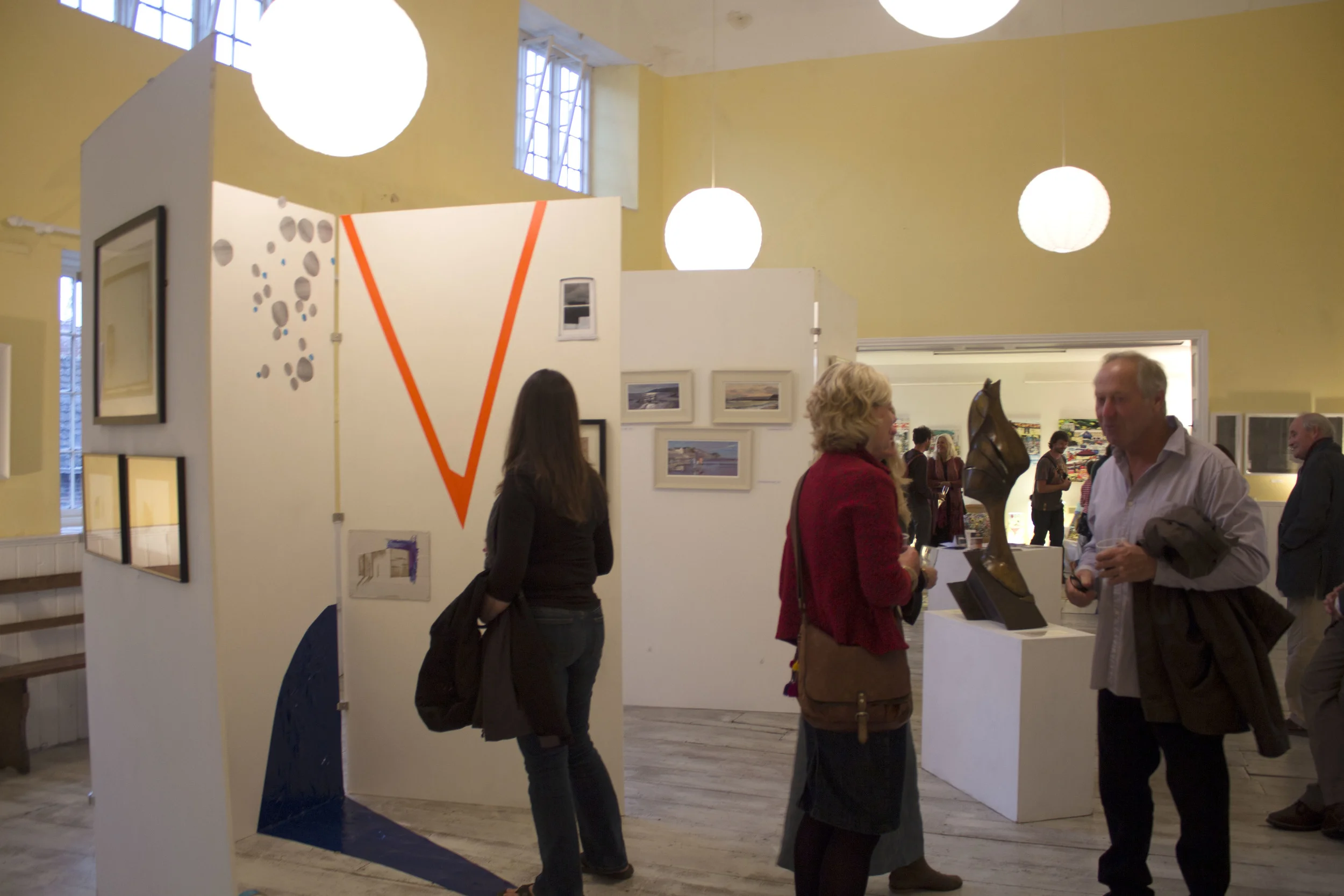 Bridport Open Studios, Chapel in the Garden, August 2014