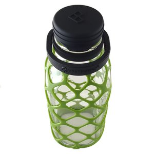Meshbottle with Silicone Top - Olive Green - 32 oz  Meshbottles - Plastic-free  Water Bottles