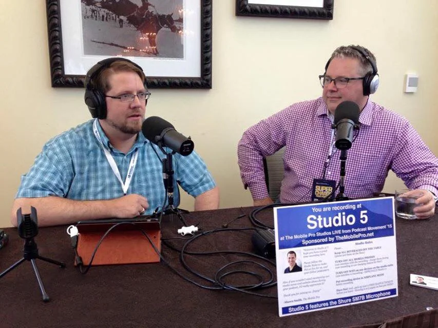 Dax Stokes and Eric Nuzum