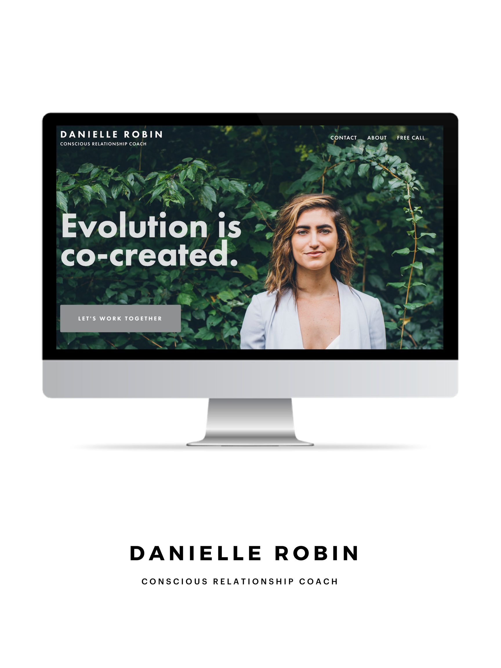 We built Danielle Robin’s site for conscious relationship coaching, based on the idea that there is a new model available for modern relationships. Site included scheduling embeds, survey tools and marketing pop-ups. daniellerobin.com