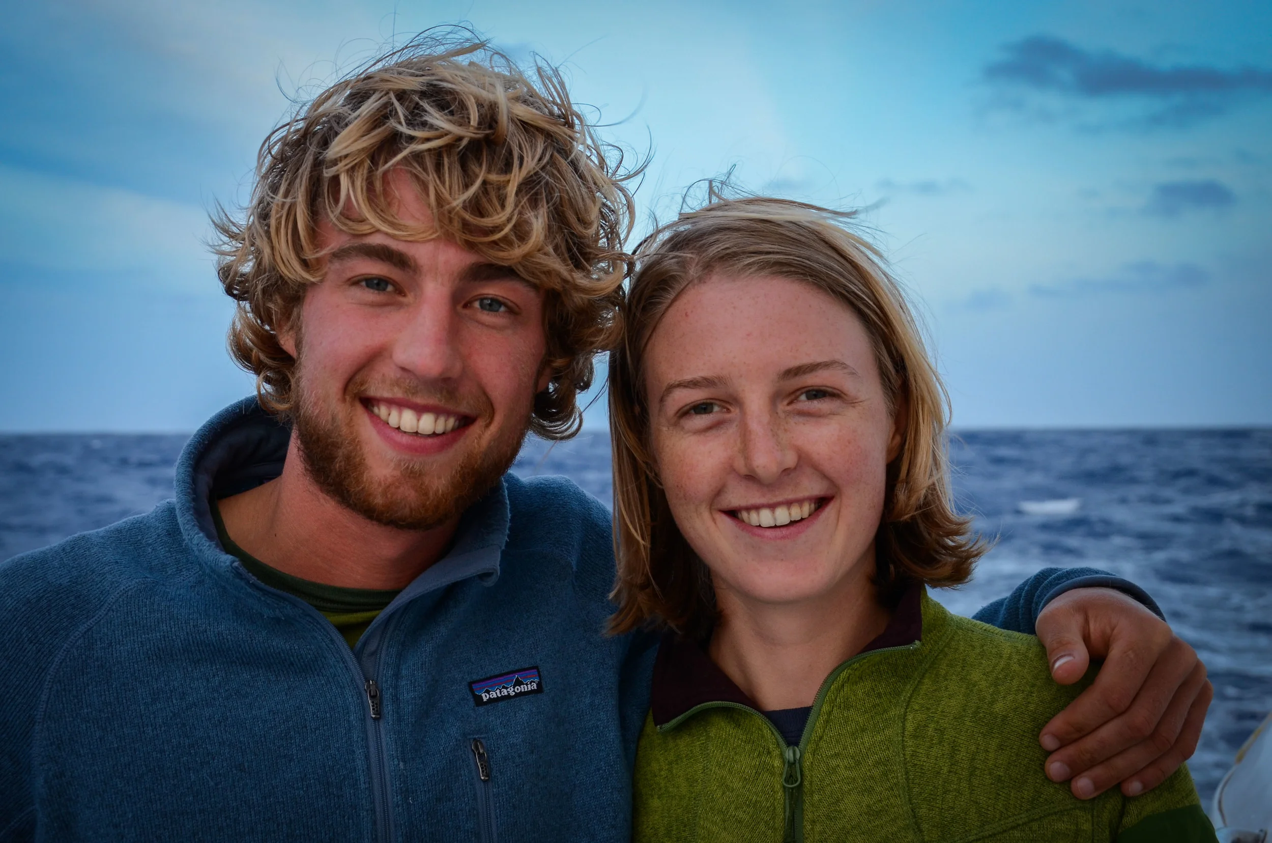 Ten years after the twins captained their first sailboat, they cross the Pacific for the second time. February 2012.