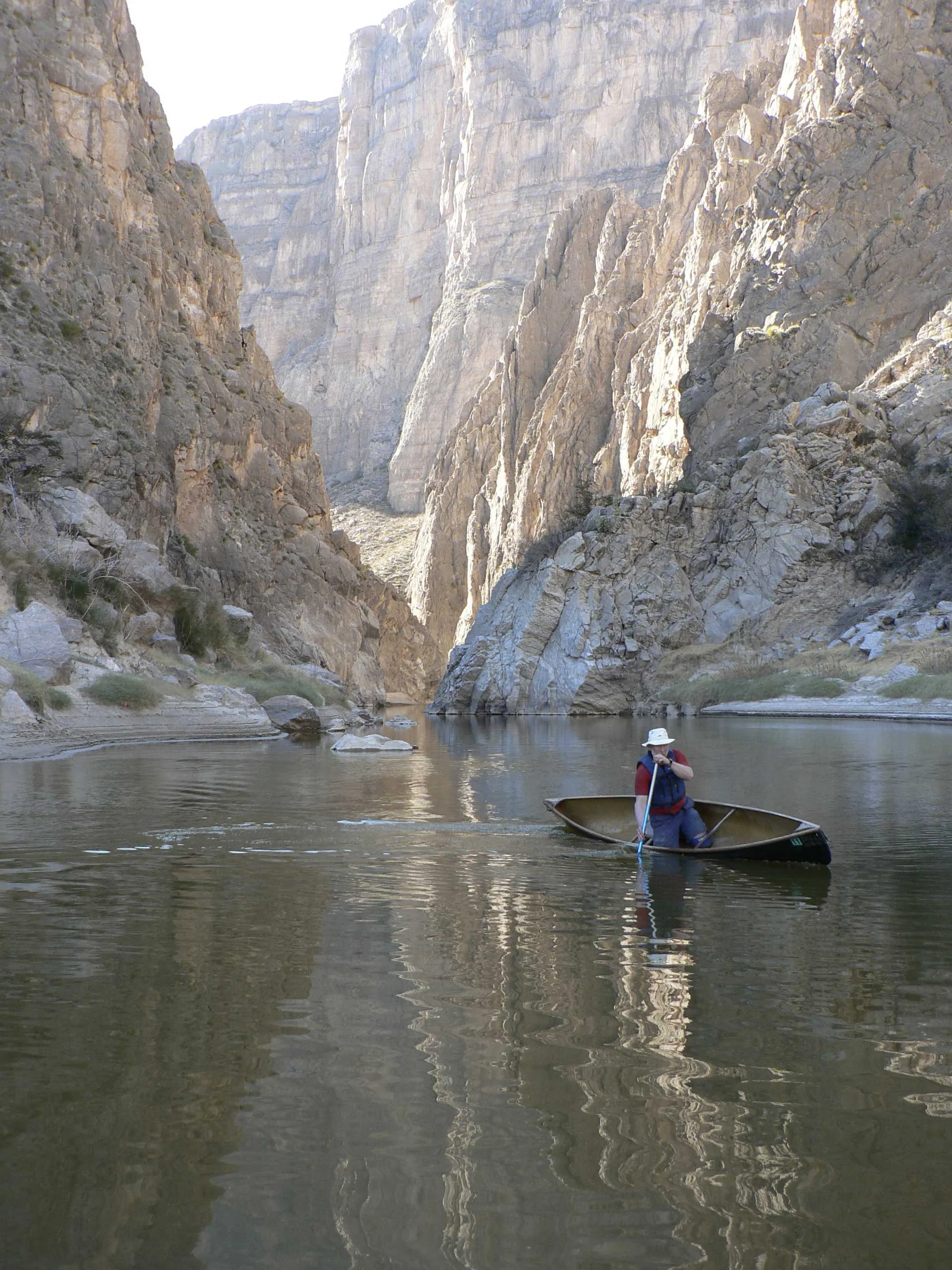Canoeing the Rio Grande | Photo courtesy of Rob Kesselring