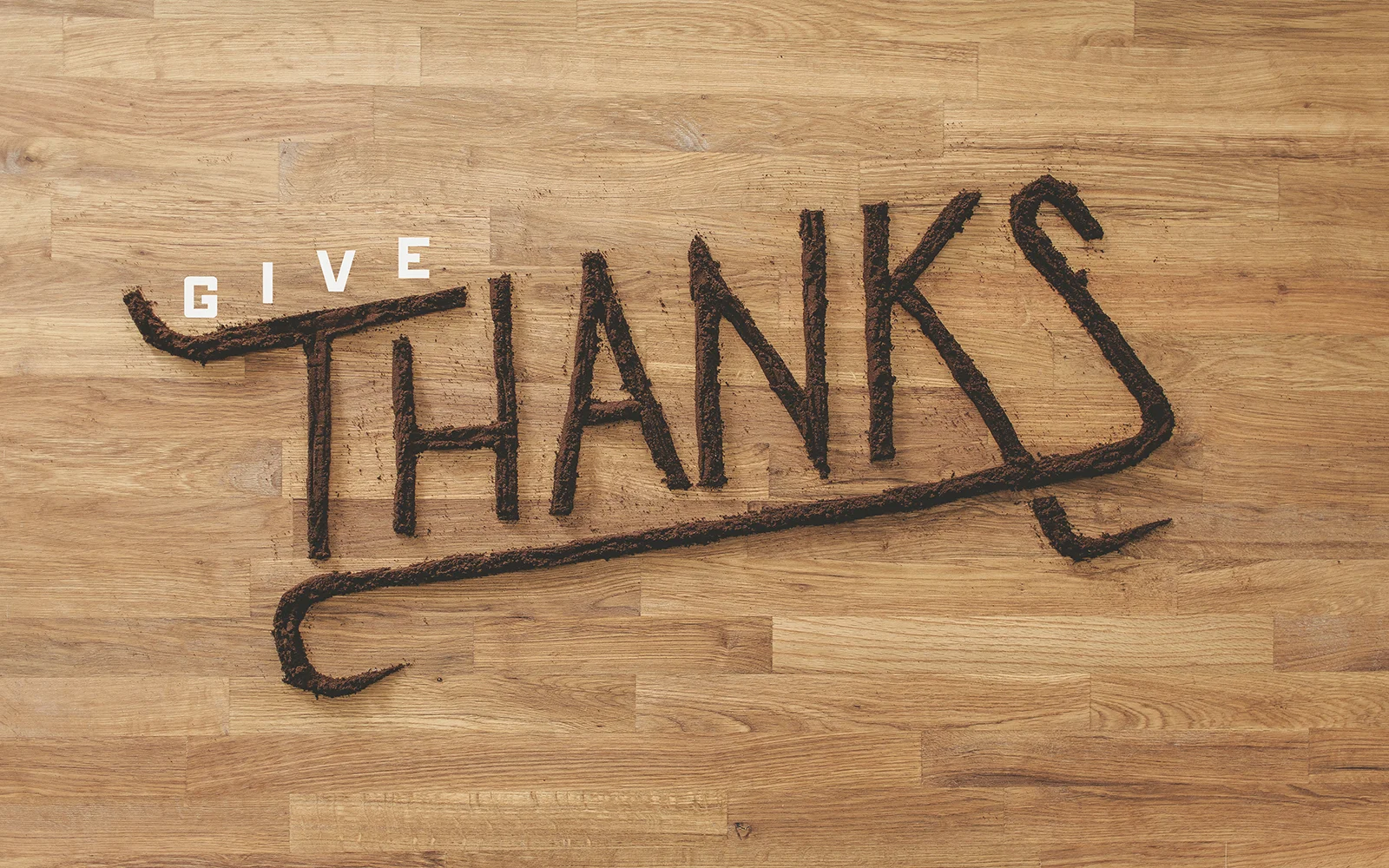 THANKFUL - Art Direction, & Photography; Type done by Harbr Co.