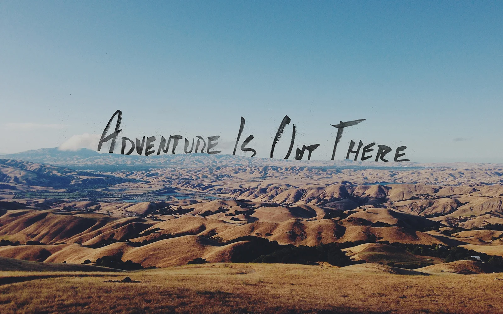 ADVENTURE - Original Type and Design Treatment.