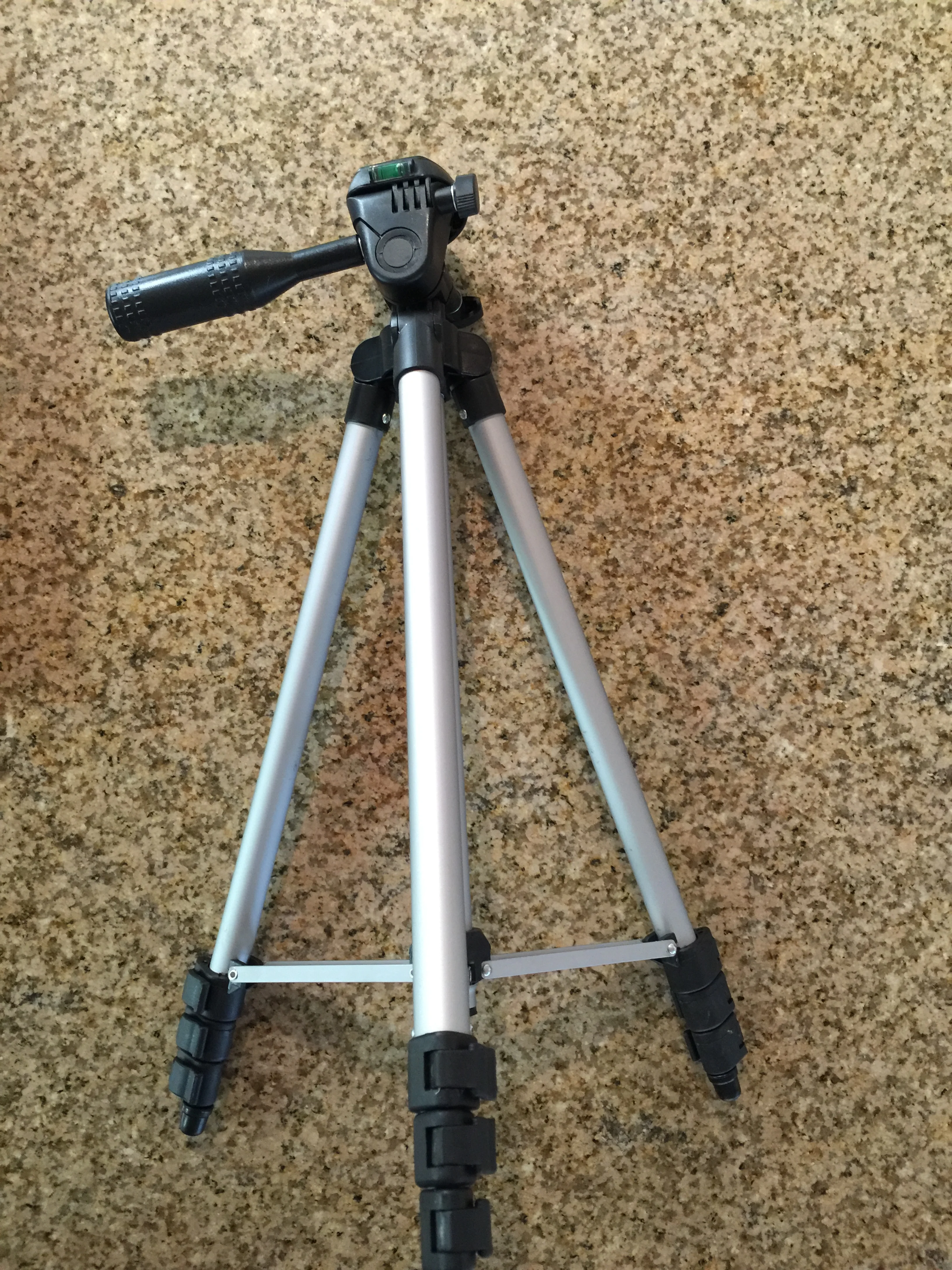 A camera stand tripod