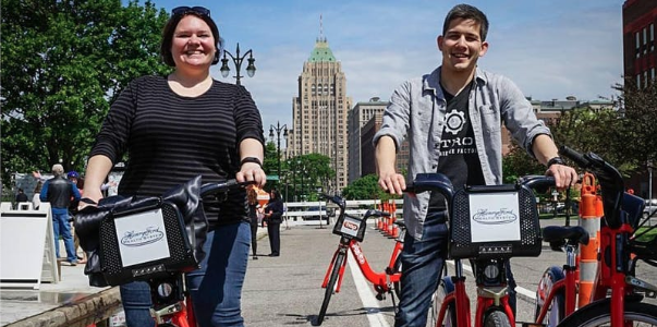 You might have experienced Detroit by walking or by bus, but what about by bike? Join us in partnership with MoGo for our Dequindre Cut biking tour.