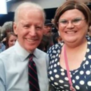  Vice President Joe Biden & Leahnora Isaak