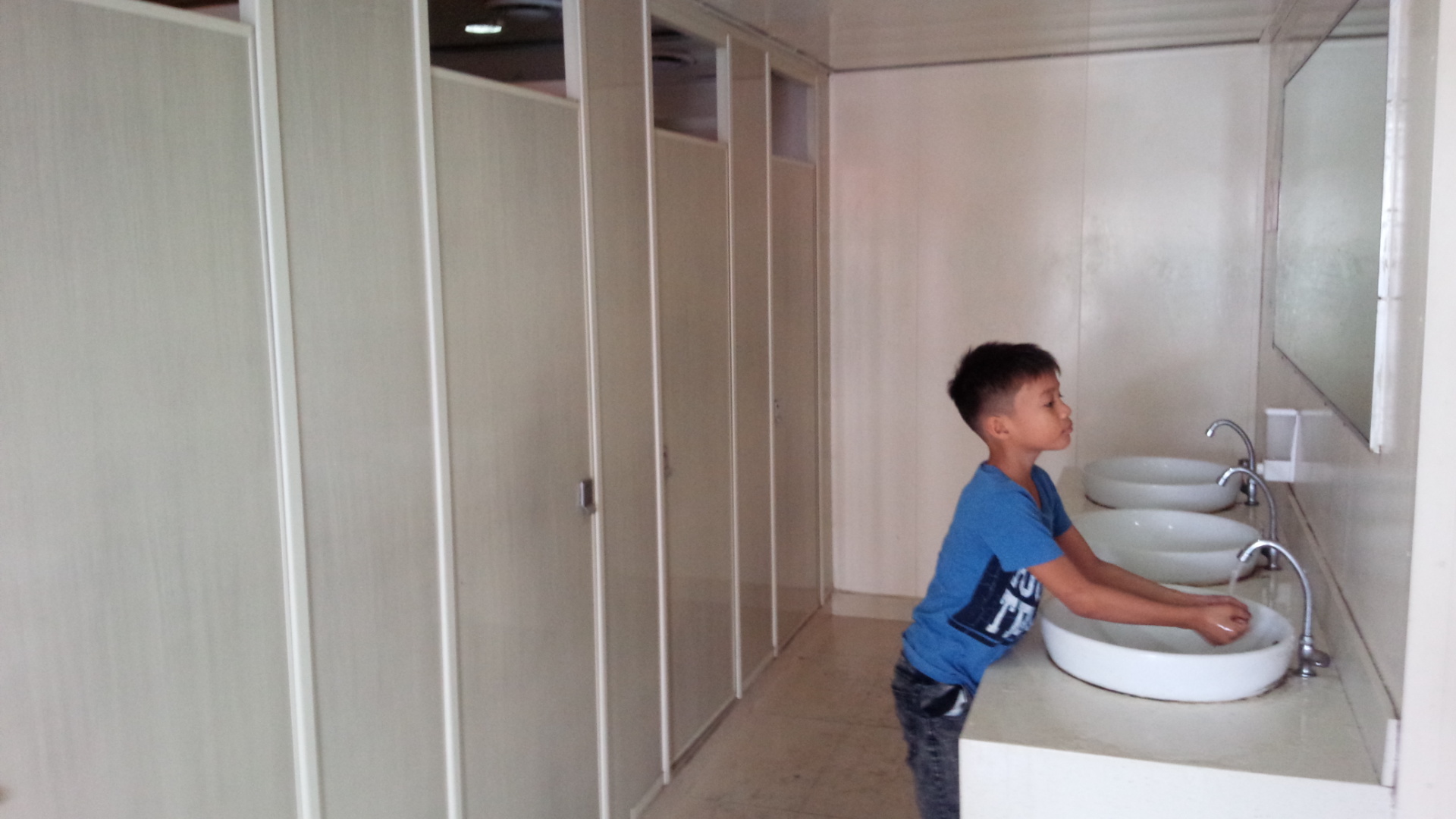 Bathrooms on the 2GO travel boat