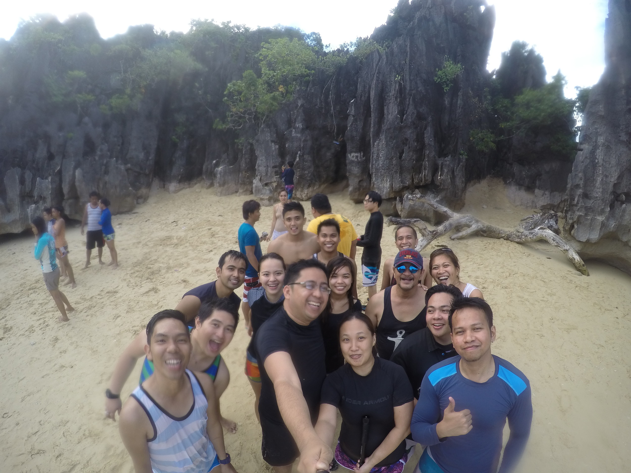 The group formed by DIY Travel Philippines