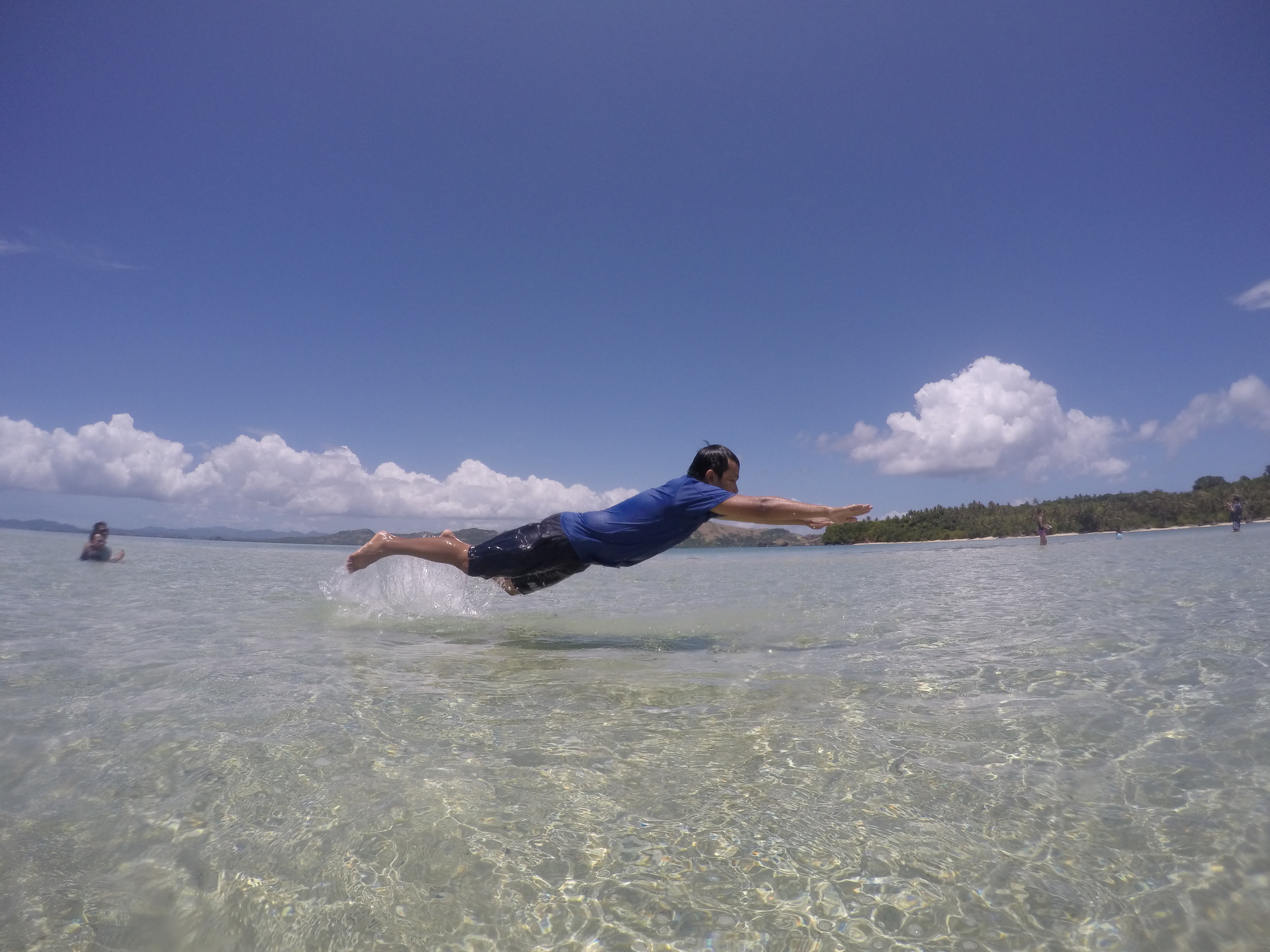 PLAYING AROUND THE WATER