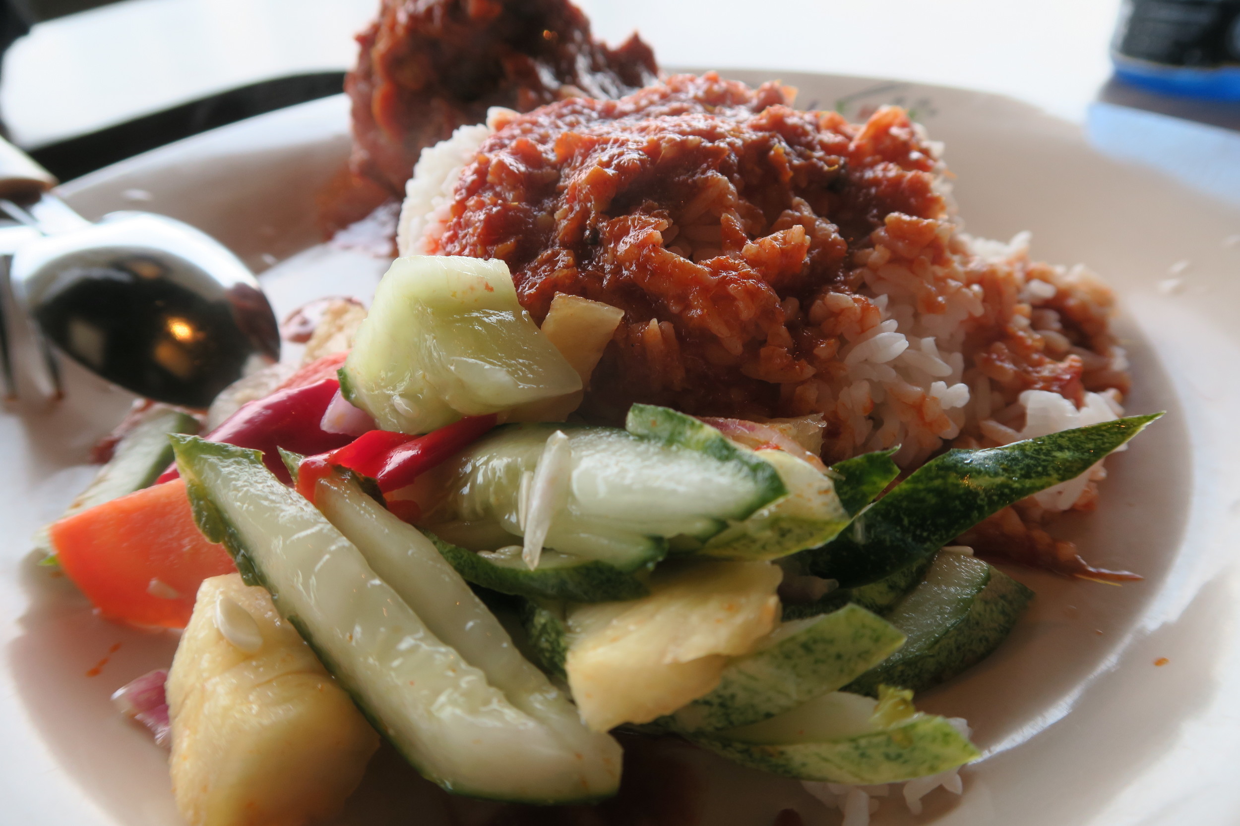 Nasi Lemak in SIngapore