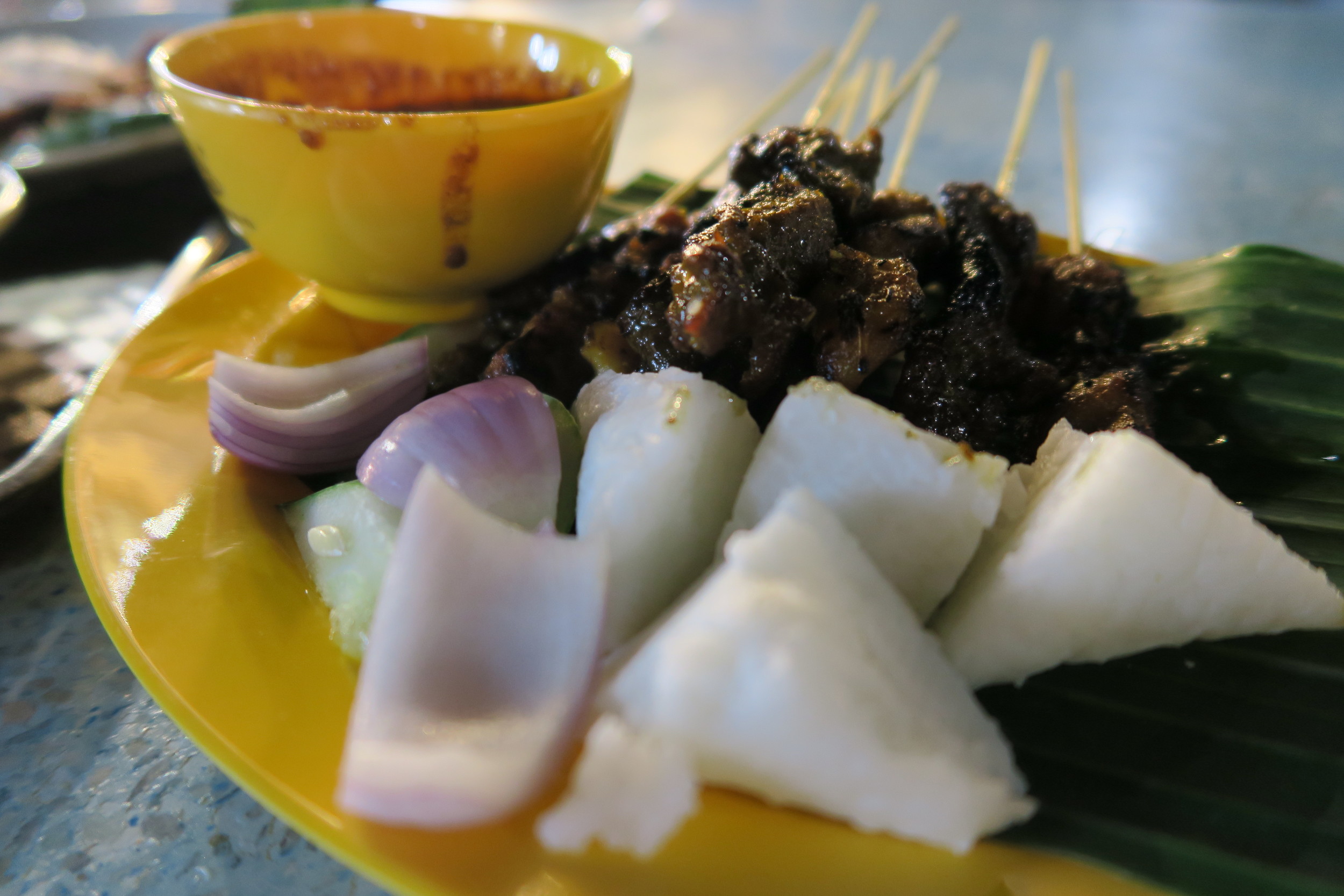 An order of Satay in SIngapore