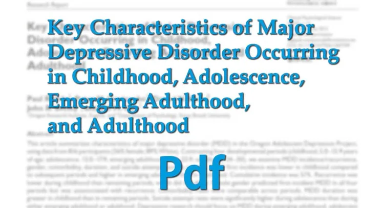 Adolescent Coping with Depression Course — Saavsus, Inc.