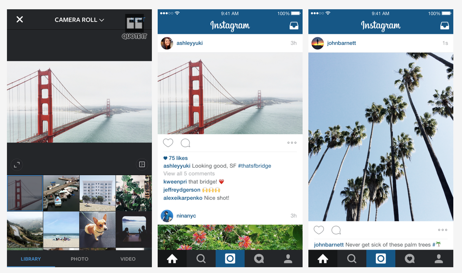 After years of forcing photographers to think square, Instagram is finally letting users post portrait- and landscape-style photos. Image via Instagram