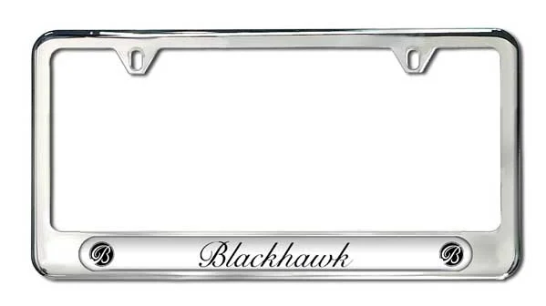 Deadpool 'Maximum Effort' Black Metal License Plate Frame - BLVD, Fits Front Or Rear
