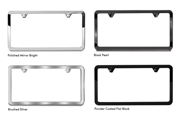 IMG_CAM_License Plate Frame_Slimline_Finishes.jpg