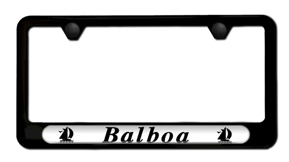 Balboa License Plate Frame