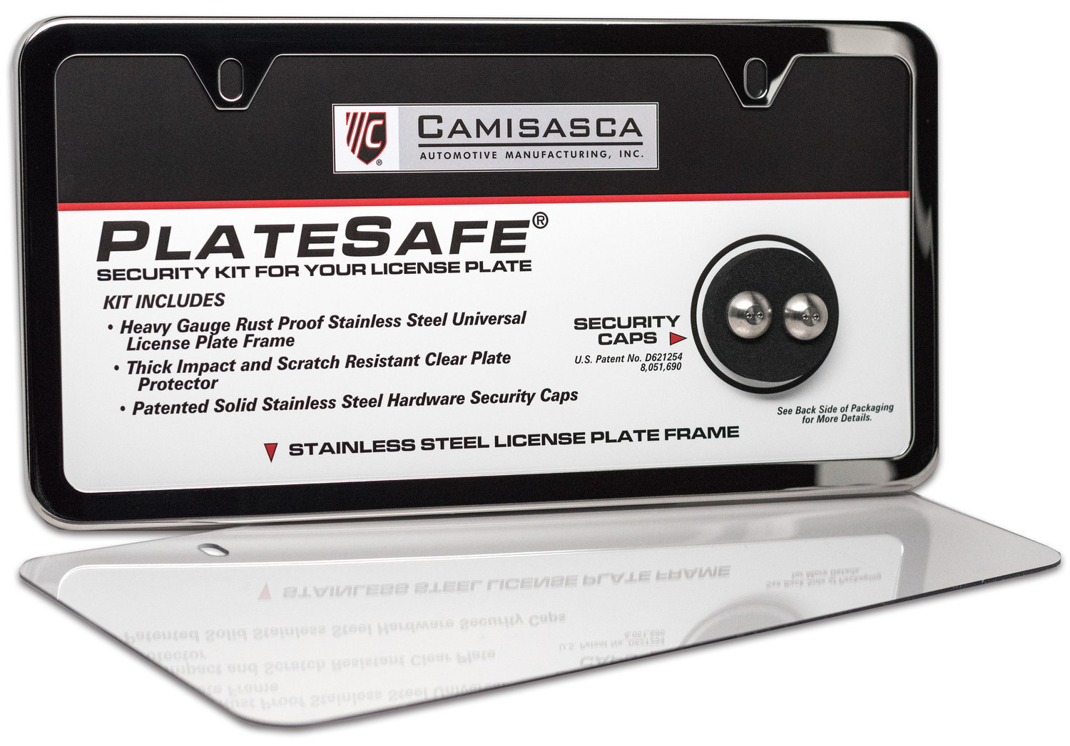 PlateSafe™ License Plate Security Cover Kit Camisasca Automotive Online  Store