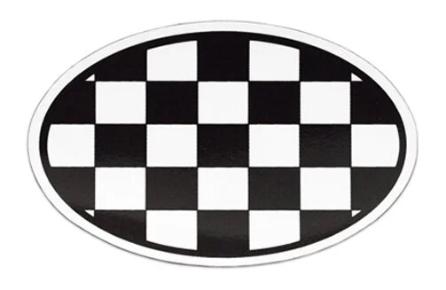 Checkered Flag Trunk Magnet