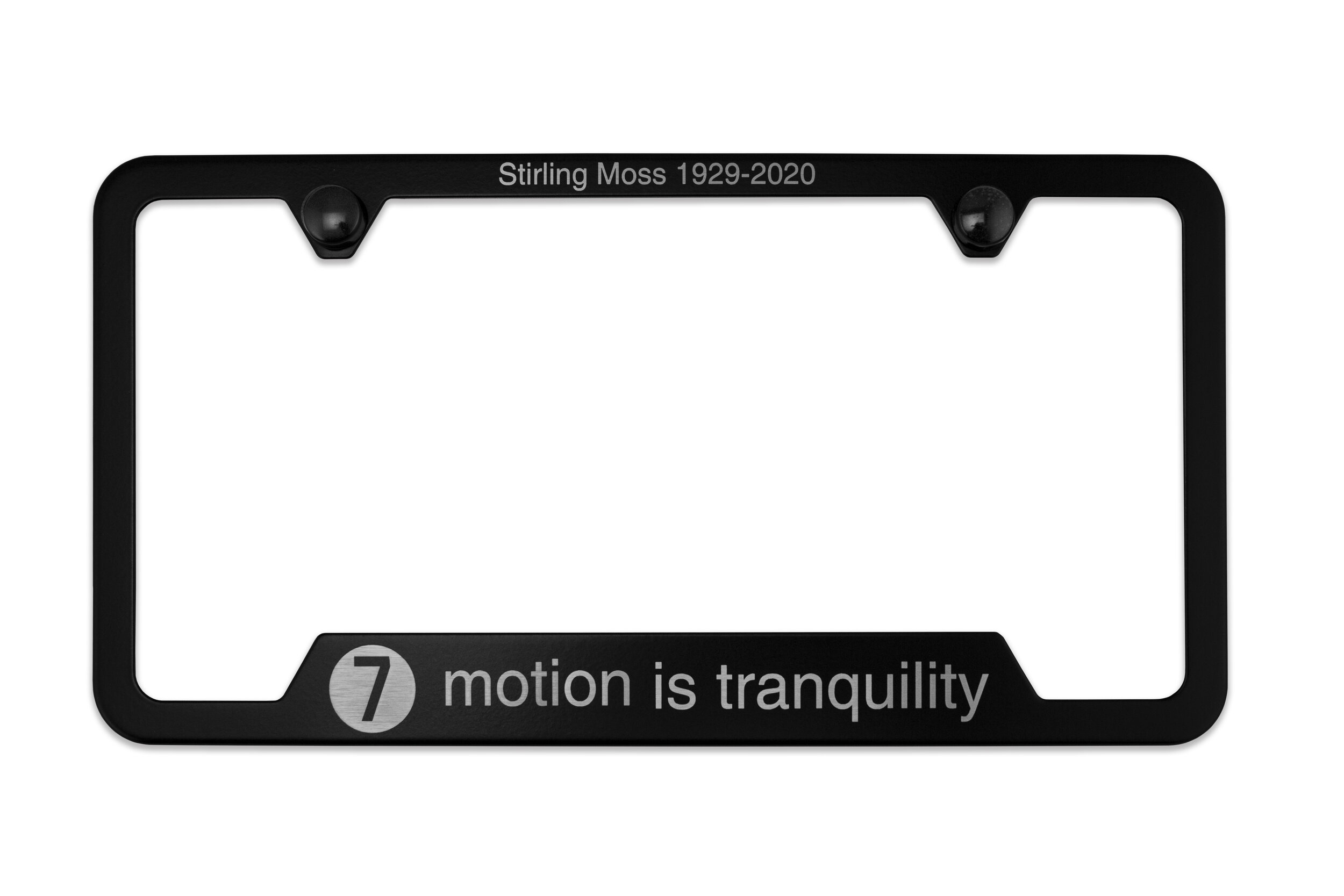 Camisasca Stirling Moss License Plate Frame