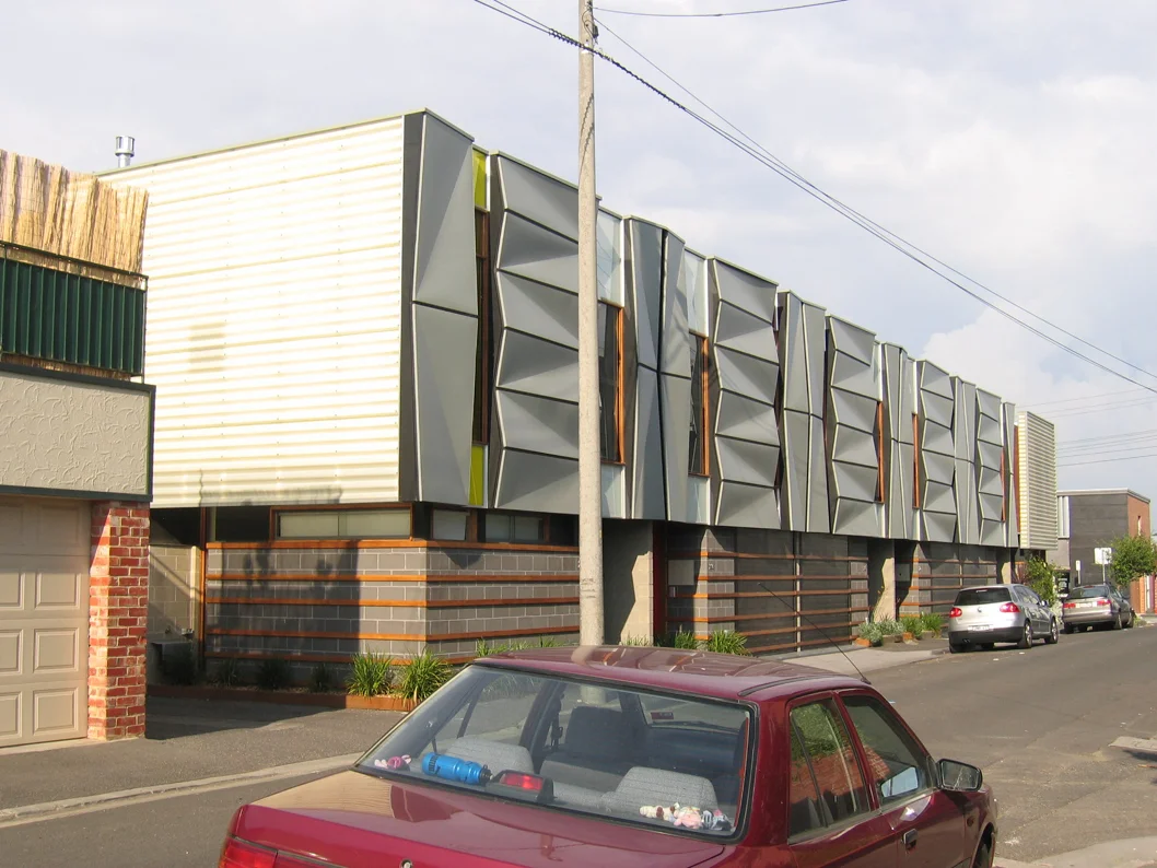 The first ever project was taken back in 2007. Rose Street townhouses in Richmond by the former practice of Neil Idle Architects.
