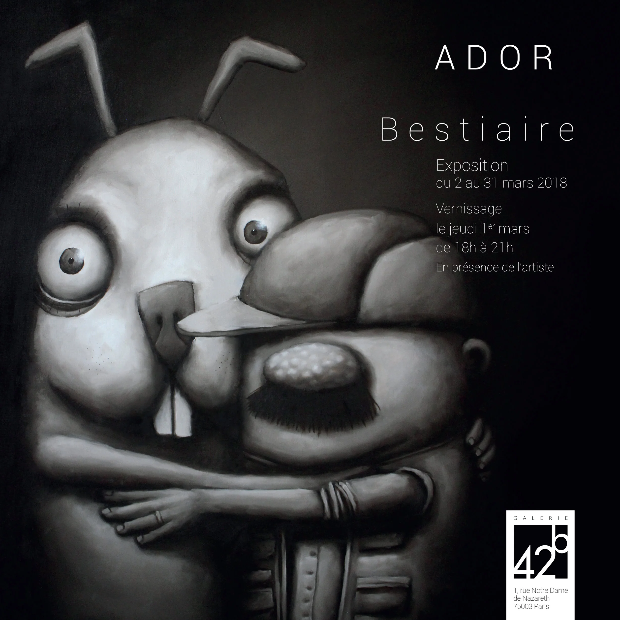 Invitation ADOR - BESTIAIRE