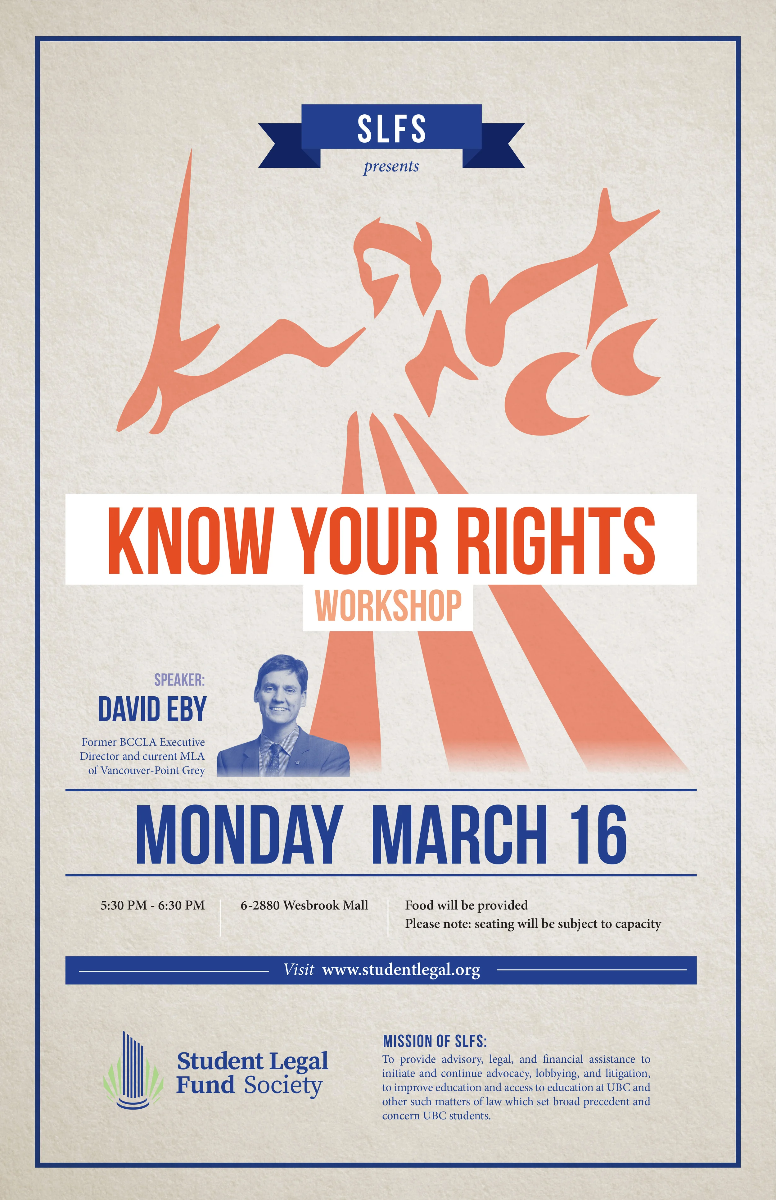 SLFS Know Your Rights Workshop!