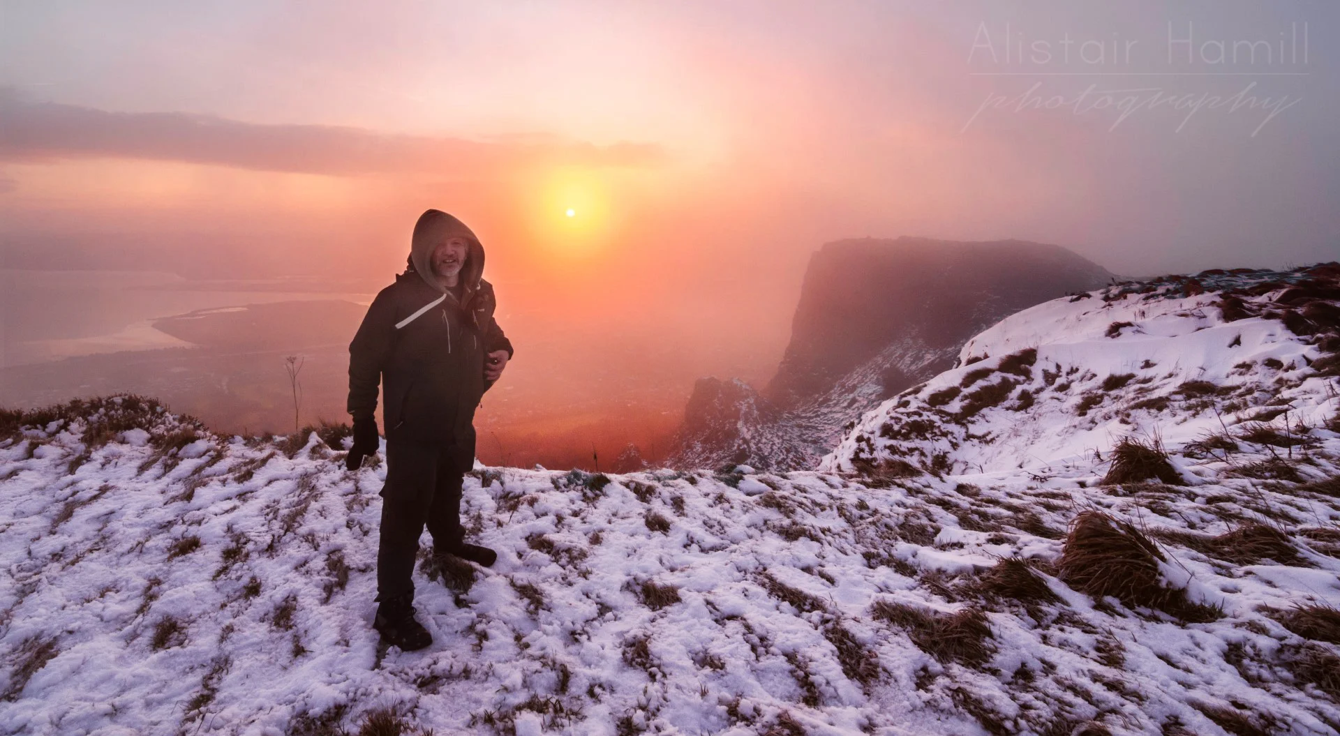 A wee mountain top selfie :-)