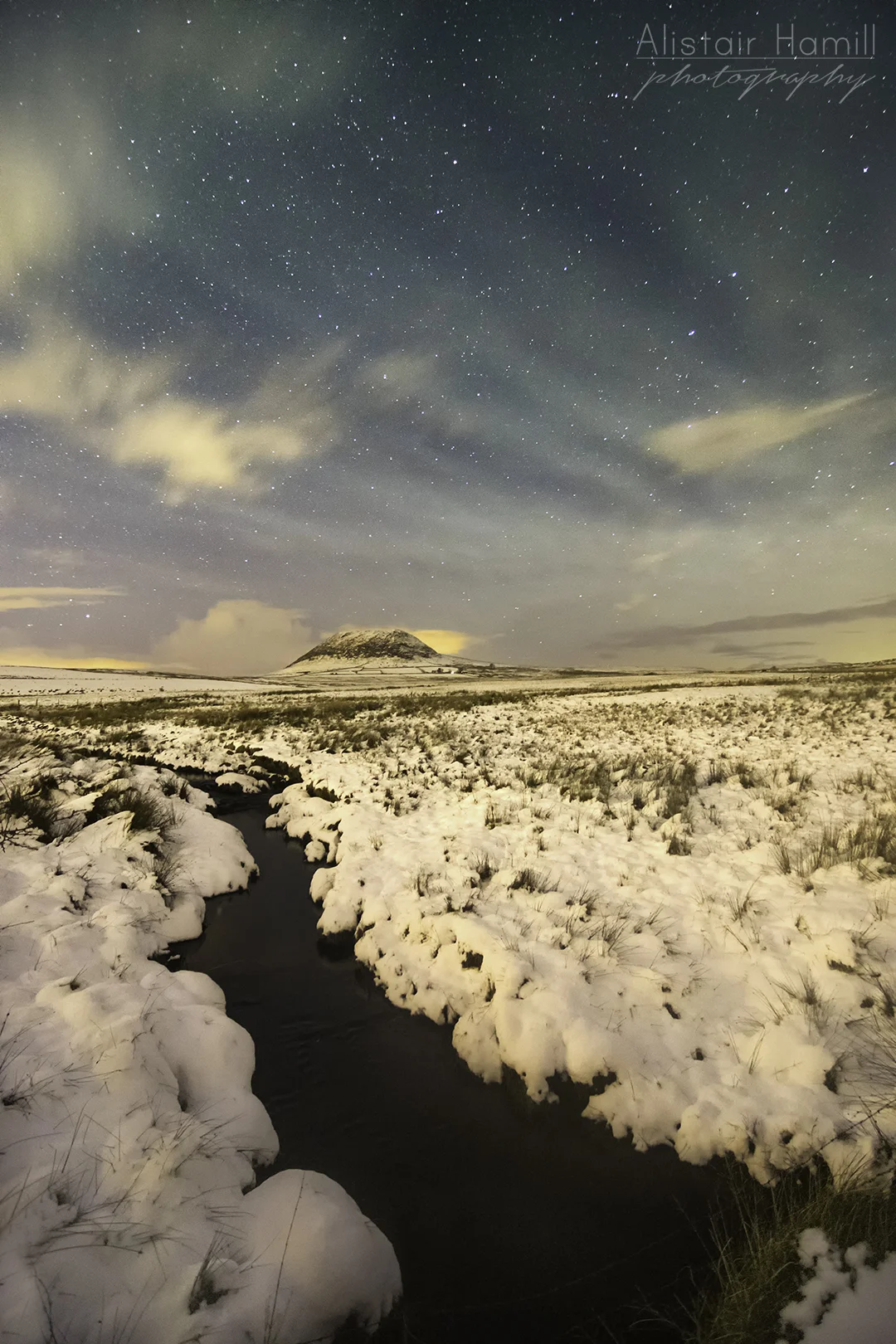 Snowy Slemish airglow portrait (large) WM.jpg