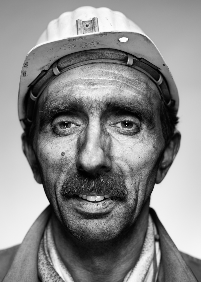   The last coal miners in the Ruhr area, Hamm, Germany  