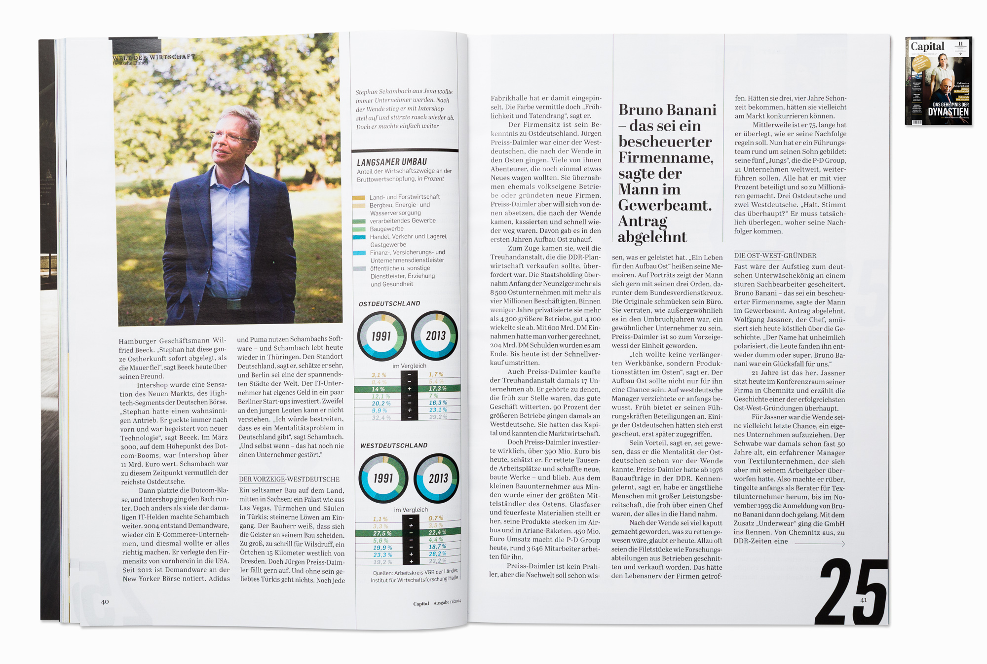   Stephan Schambach, founder of Intershop and Demandware, for Capital magazine, Berlin 2014  