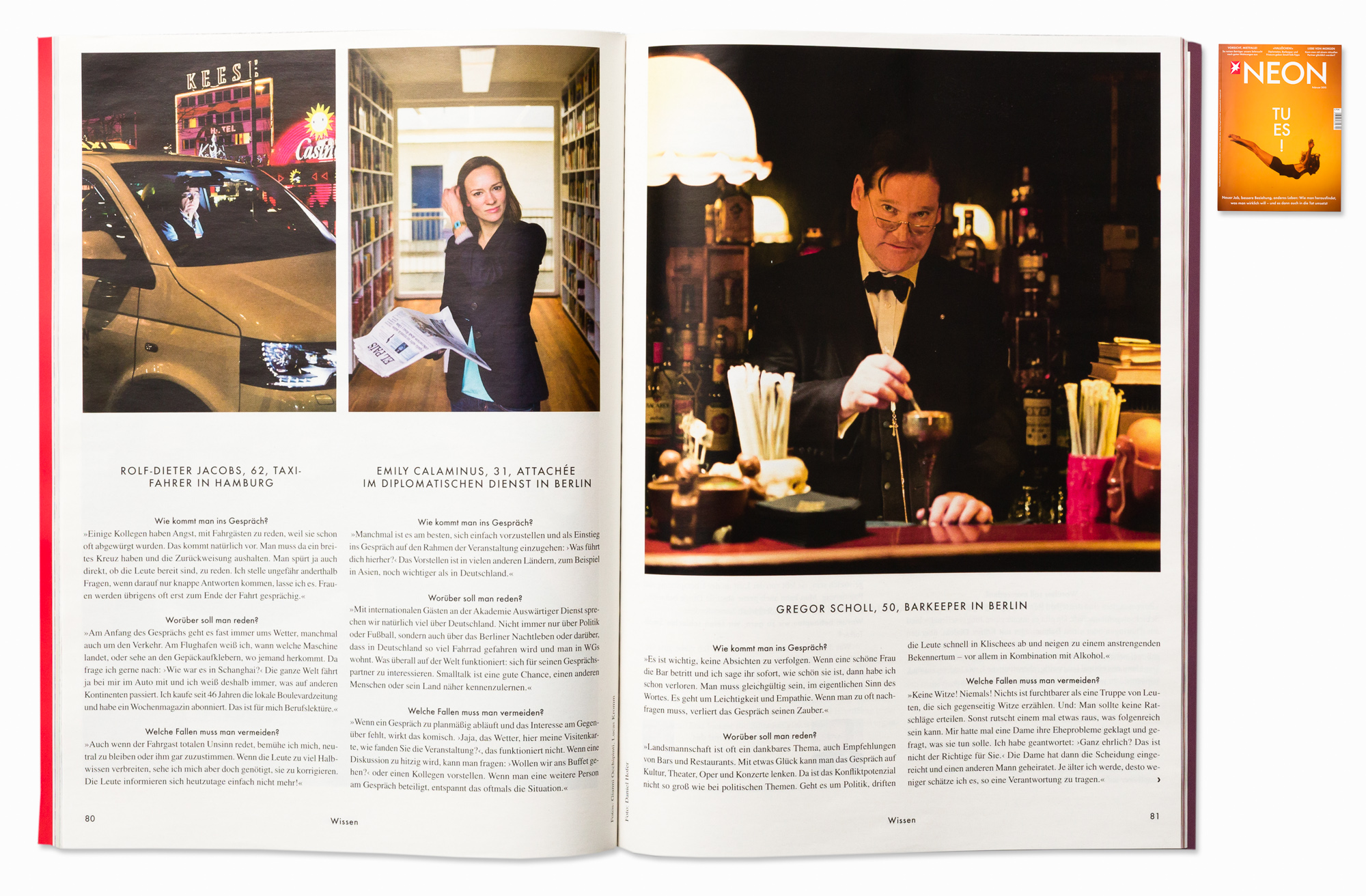   Gregor Scholl, "Rum Trader" bar, for NEON Magazine, Berlin, 2014  