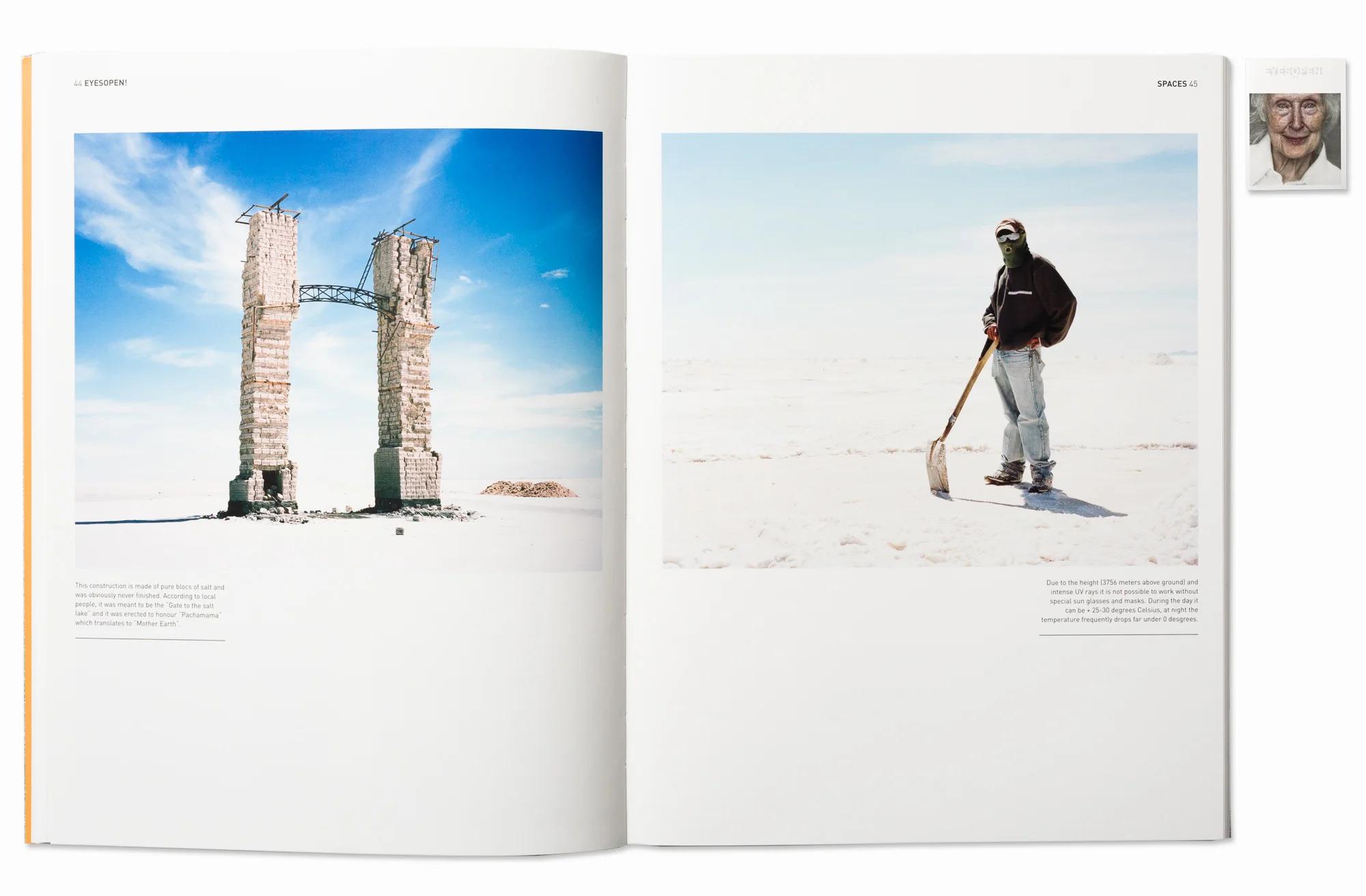SALAR series published in Eyes Open magazine (Italy), 2014