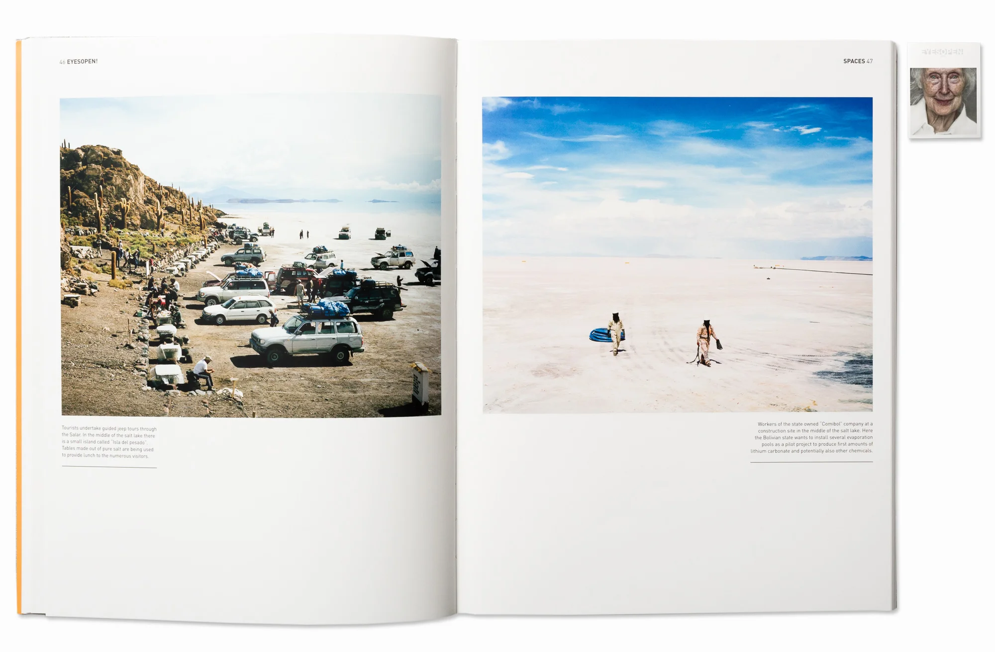 SALAR series published in Eyes Open magazine (Italy), 2014