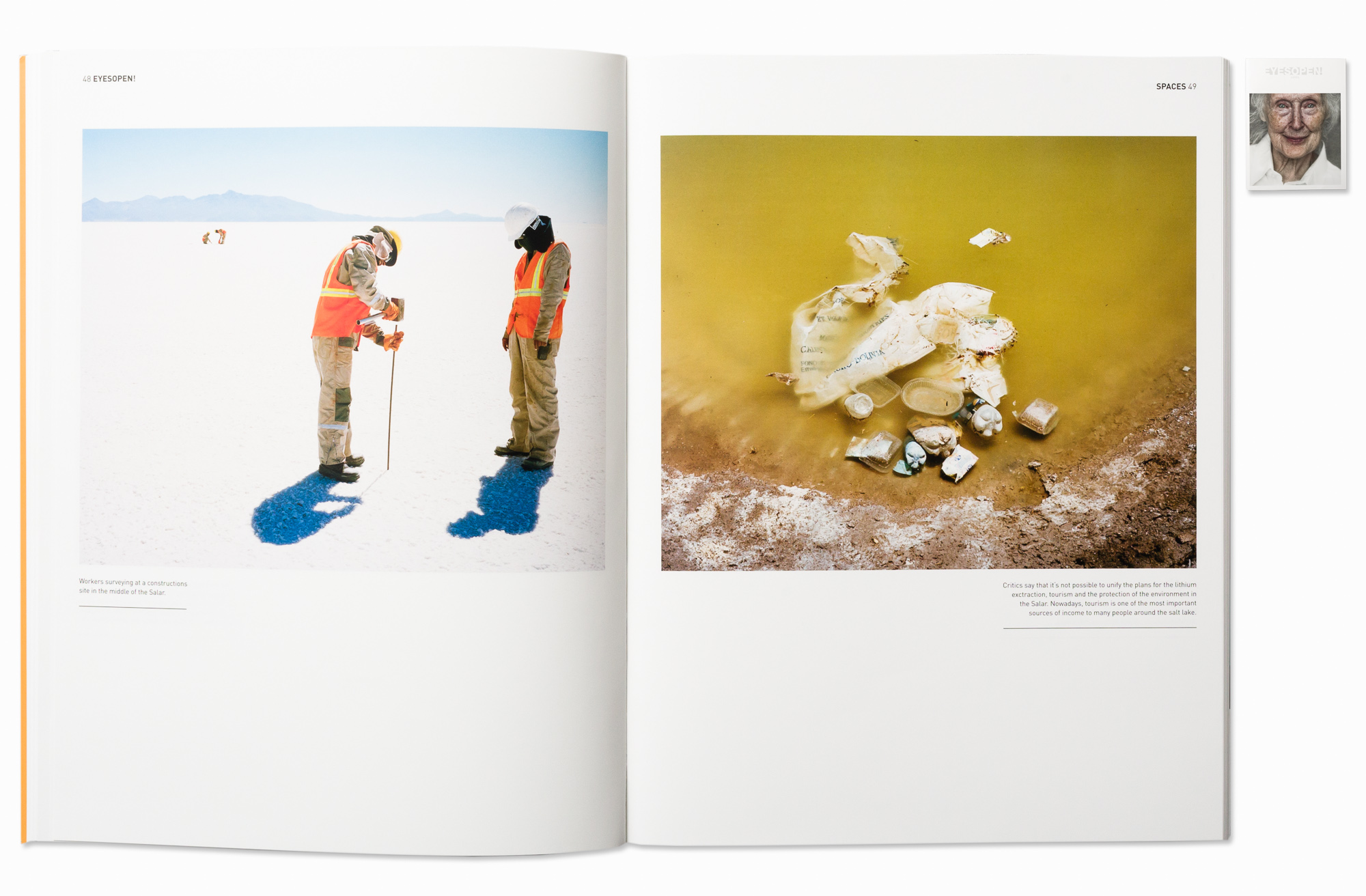   SALAR series published in Eyes Open magazine (Italy), 2014  